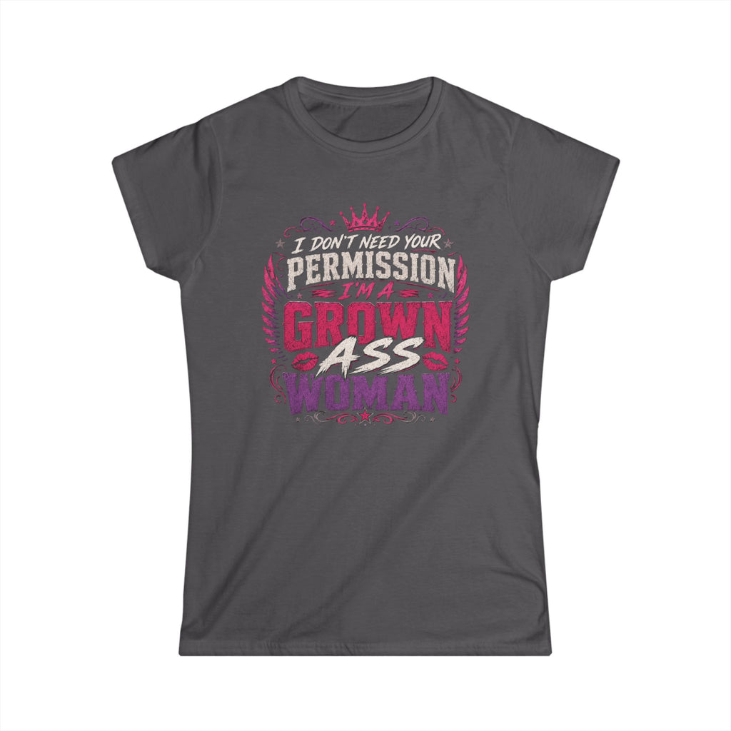 Permission I'm A Grown Ass Woman Tee