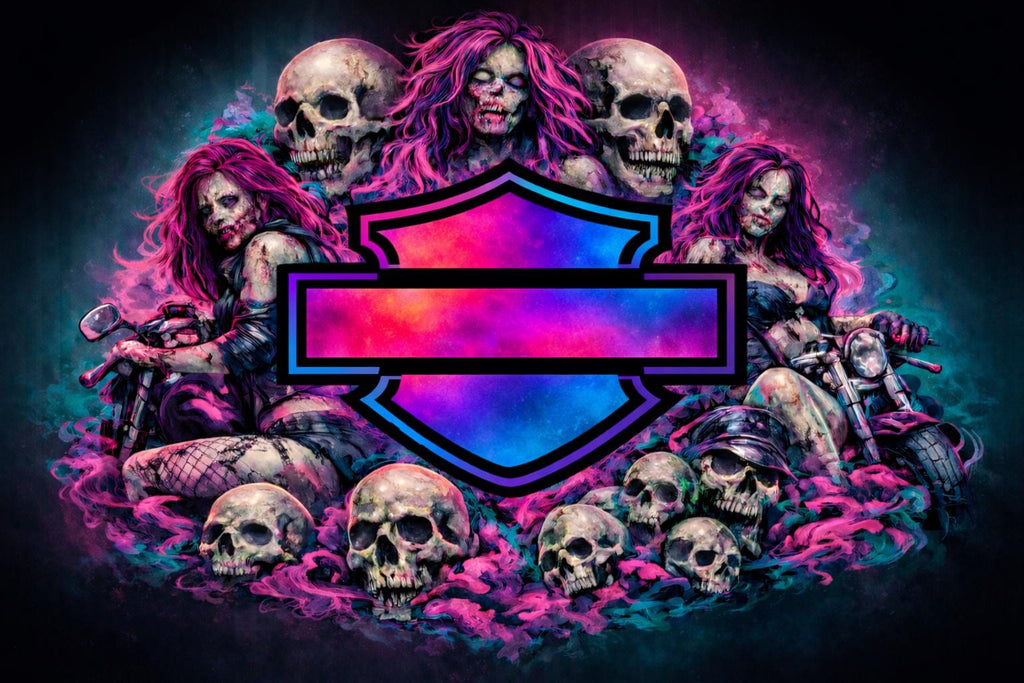 Female Zombie Pink and Purple