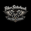 Biker Sisterhood Logo Pistons