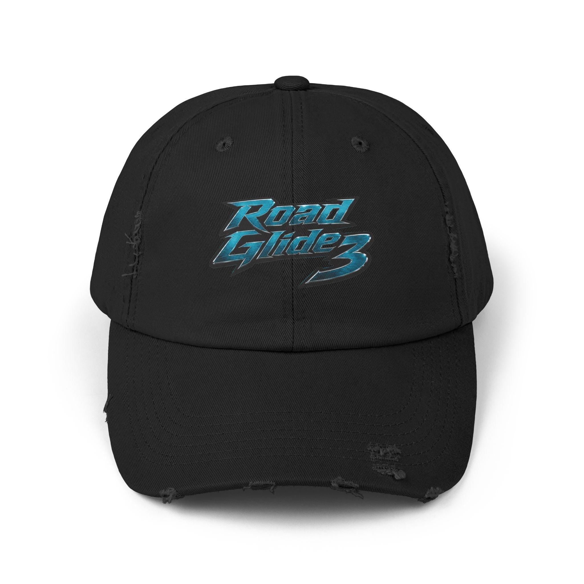Road Glide 3 Distressed Baseball Cap