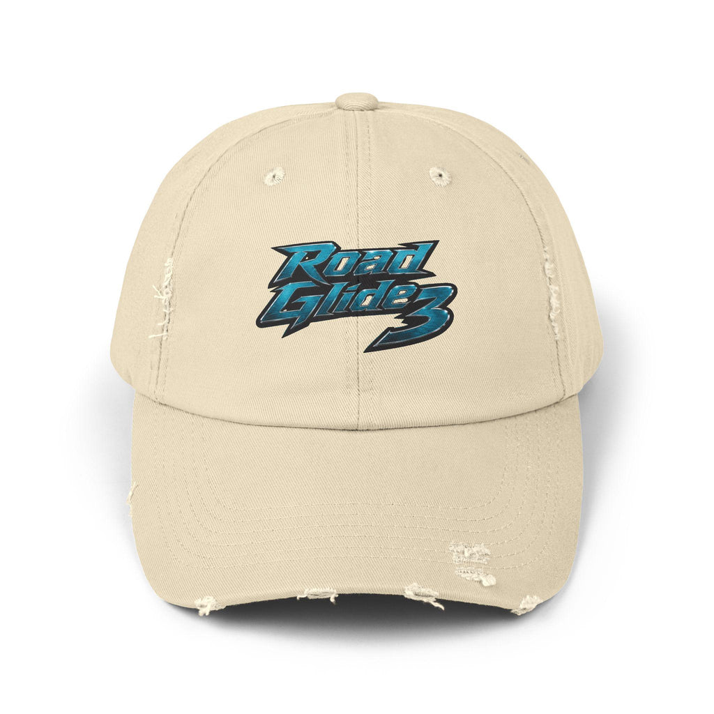 Road Glide 3 Distressed Baseball Cap