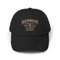 Old Farts MC Distressed Cap Vintage Skull Motorcycle Hat