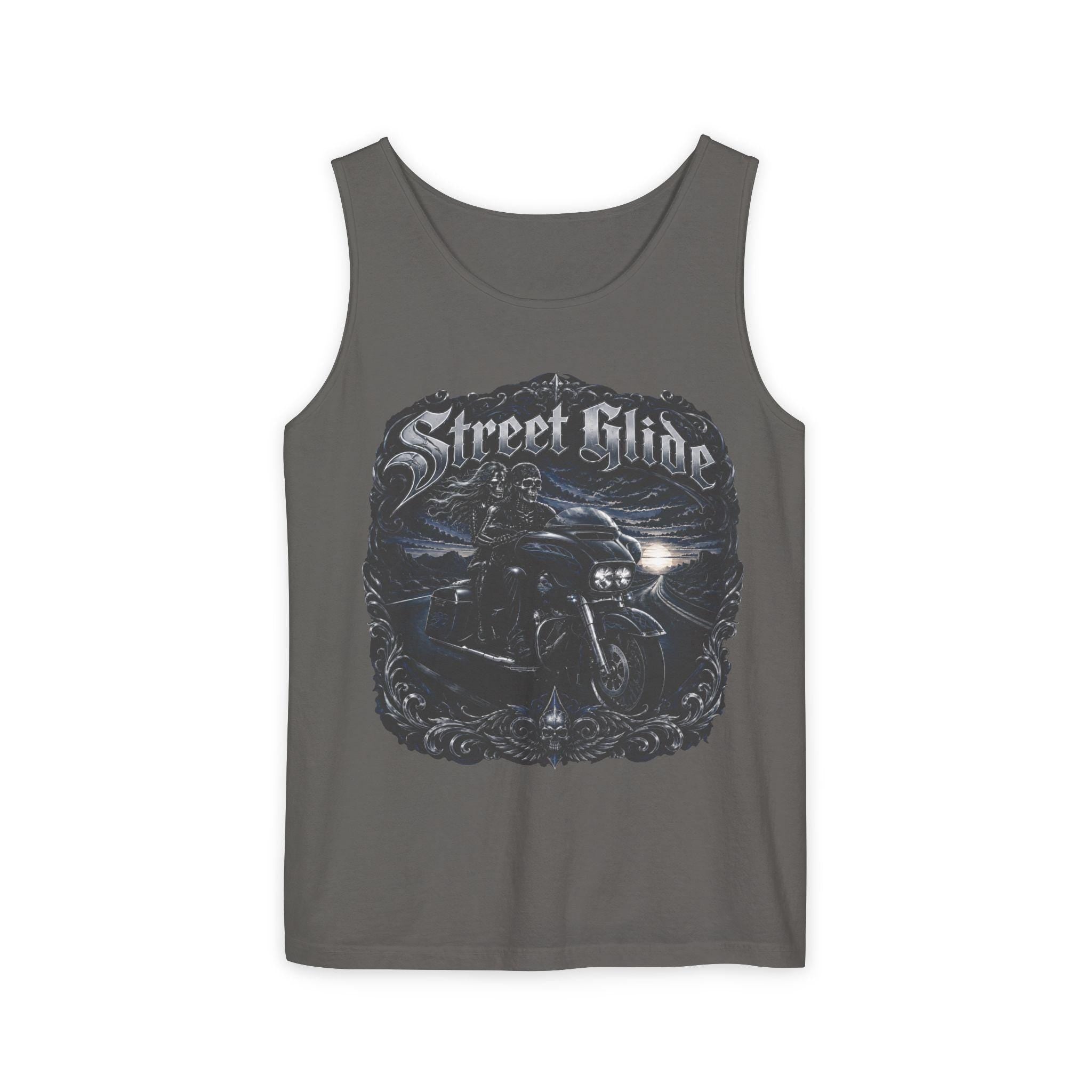 Street Glide Motorcycle Tank Top Biker Ride Graphic