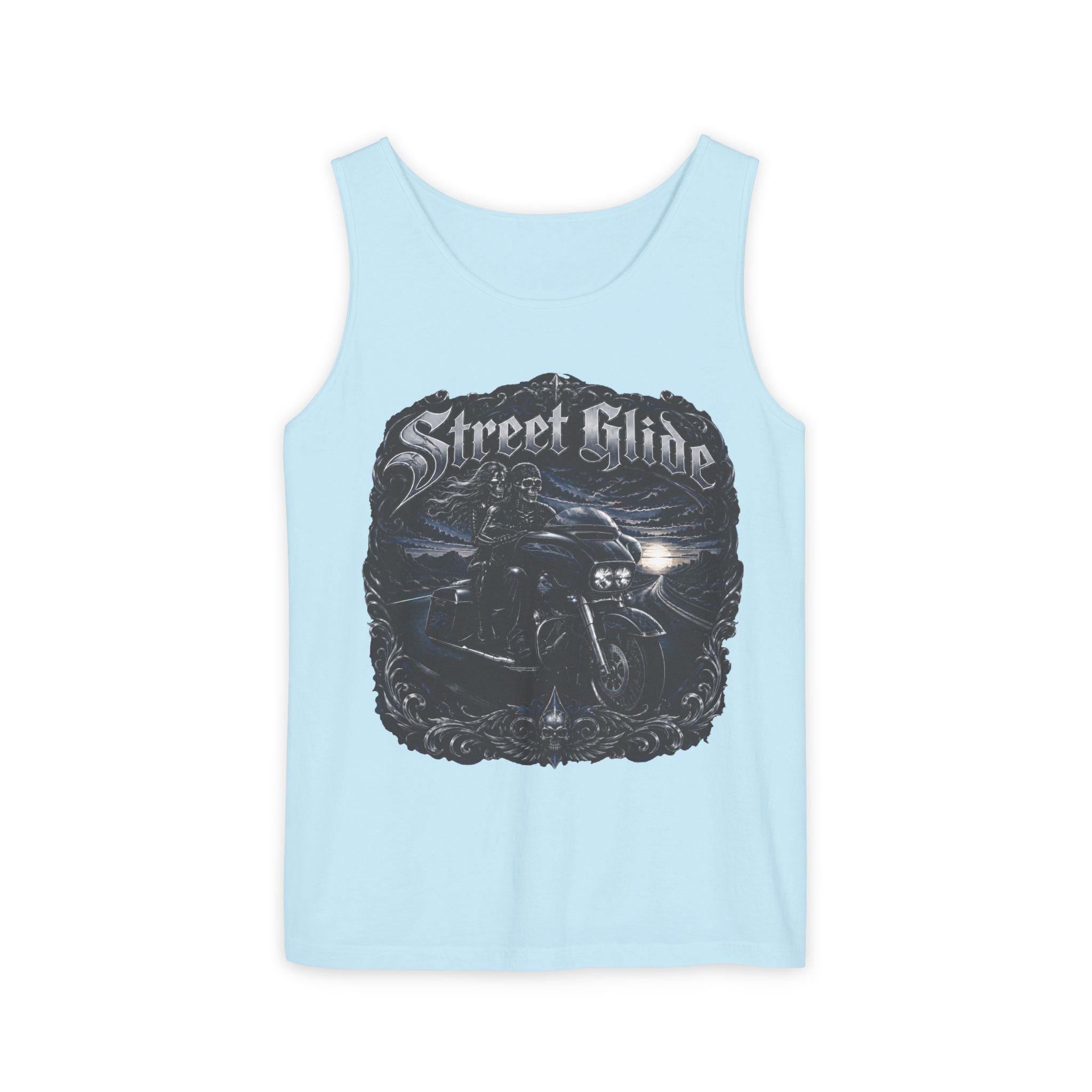 Street Glide Motorcycle Tank Top Biker Ride Graphic