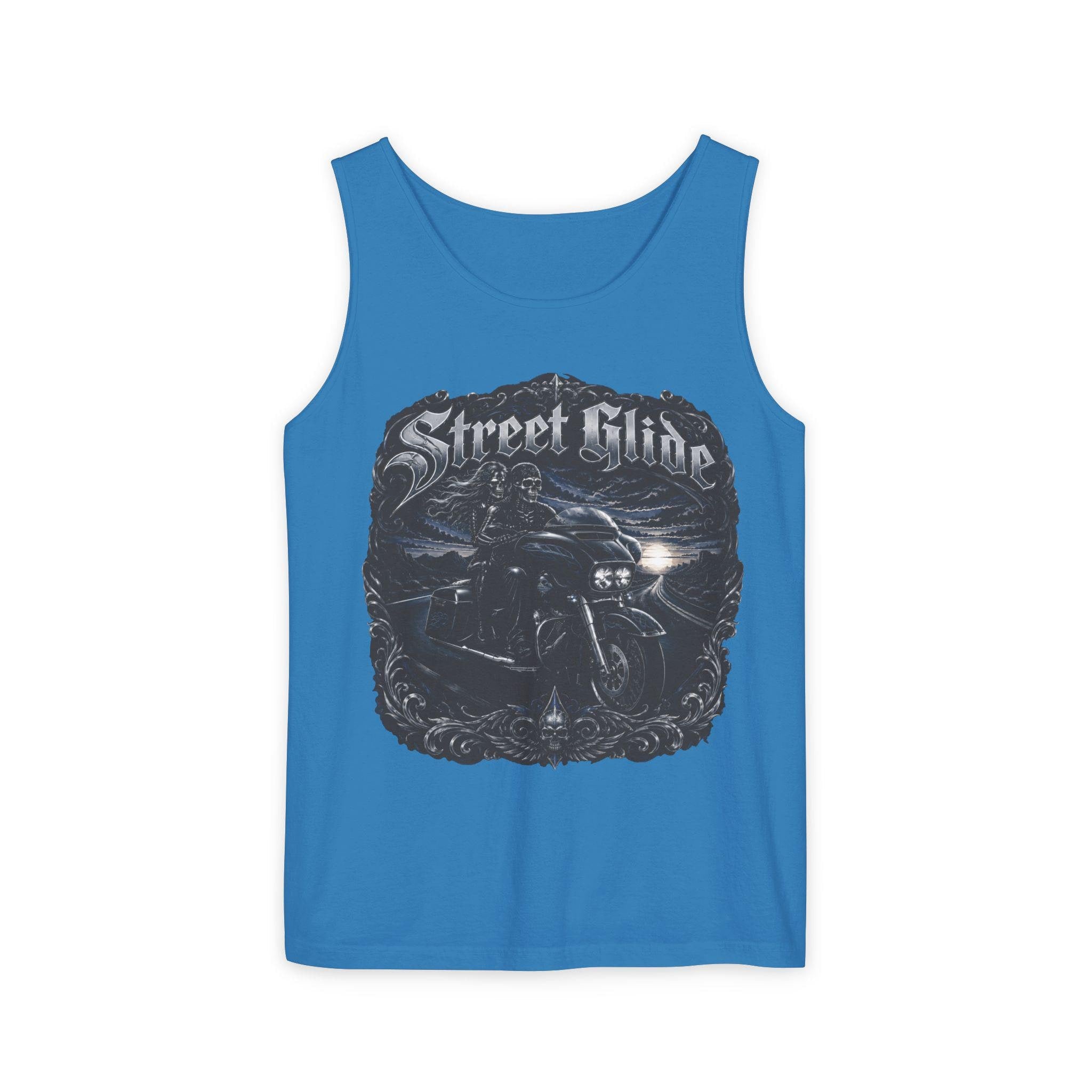 Street Glide Motorcycle Tank Top Biker Ride Graphic