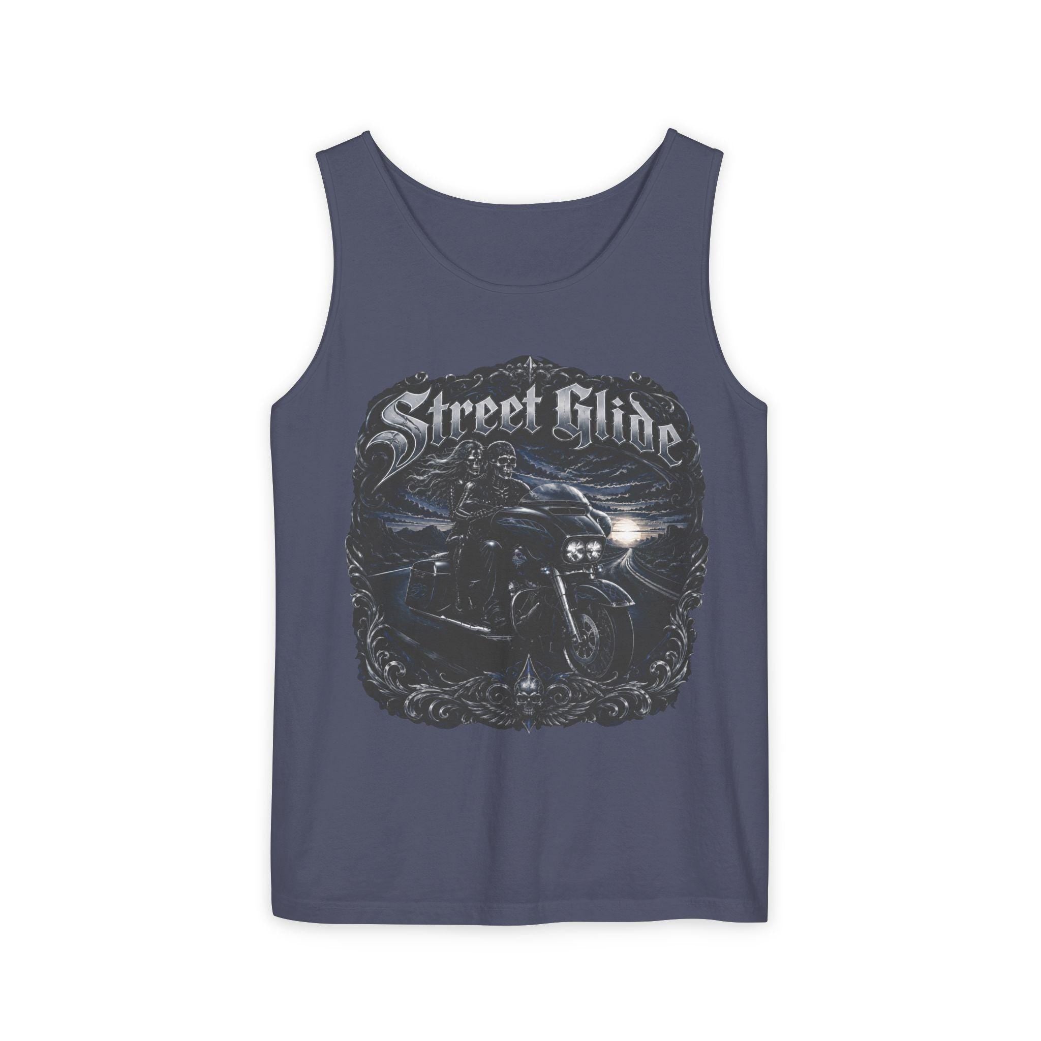 Street Glide Motorcycle Tank Top Biker Ride Graphic