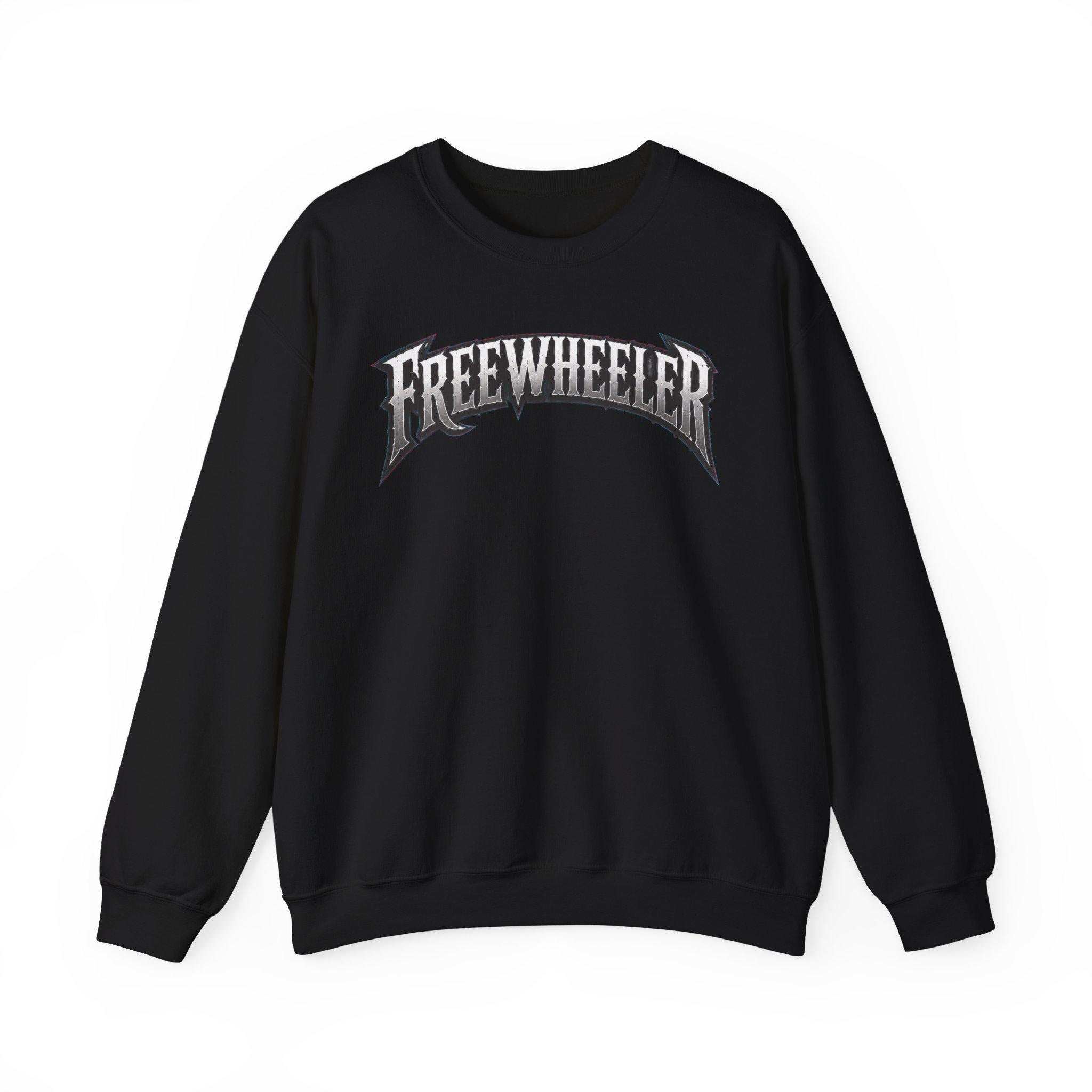 Freewheeler Crewneck Sweatshirt Vintage Biker Motorcycle Graphic