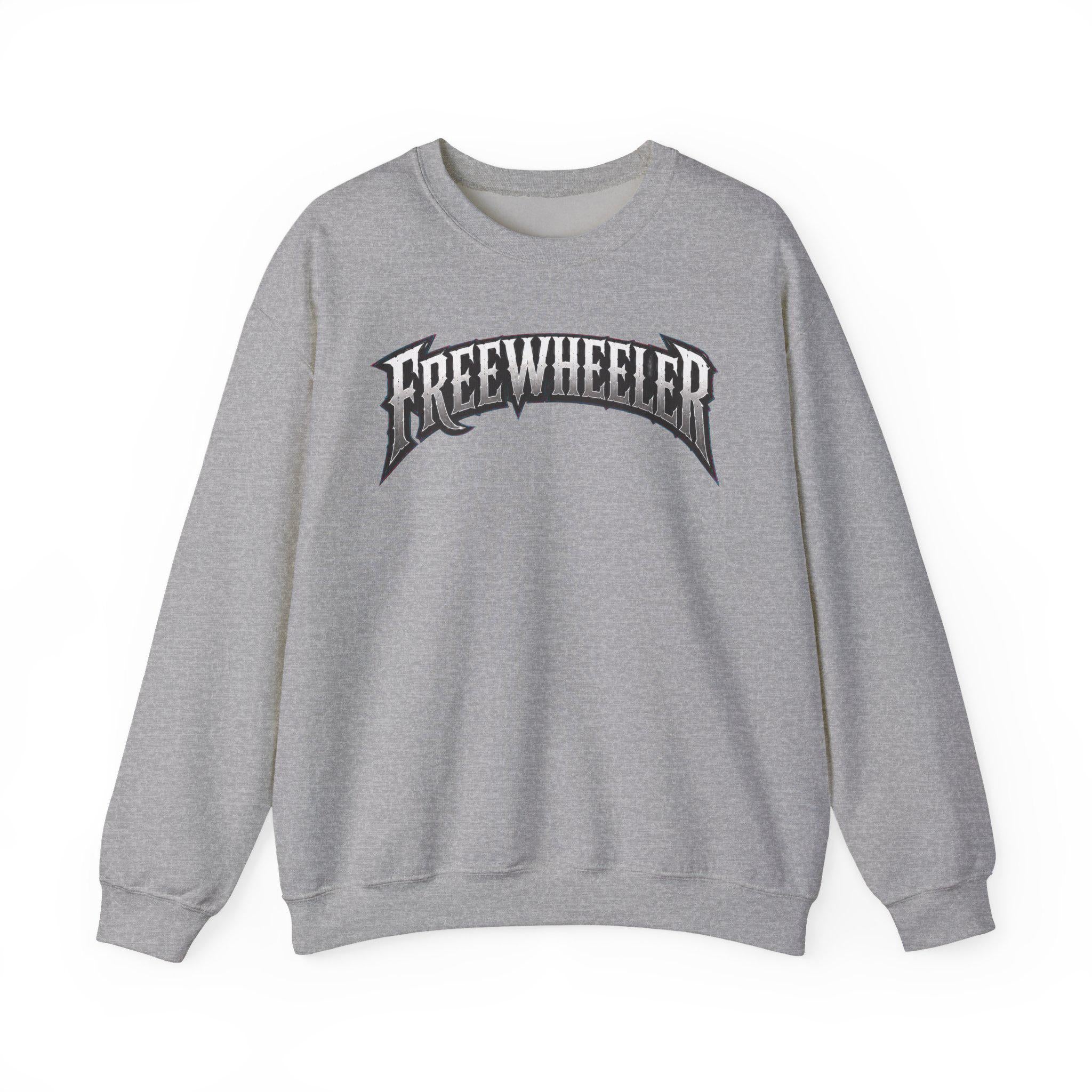 Freewheeler Crewneck Sweatshirt Vintage Biker Motorcycle Graphic