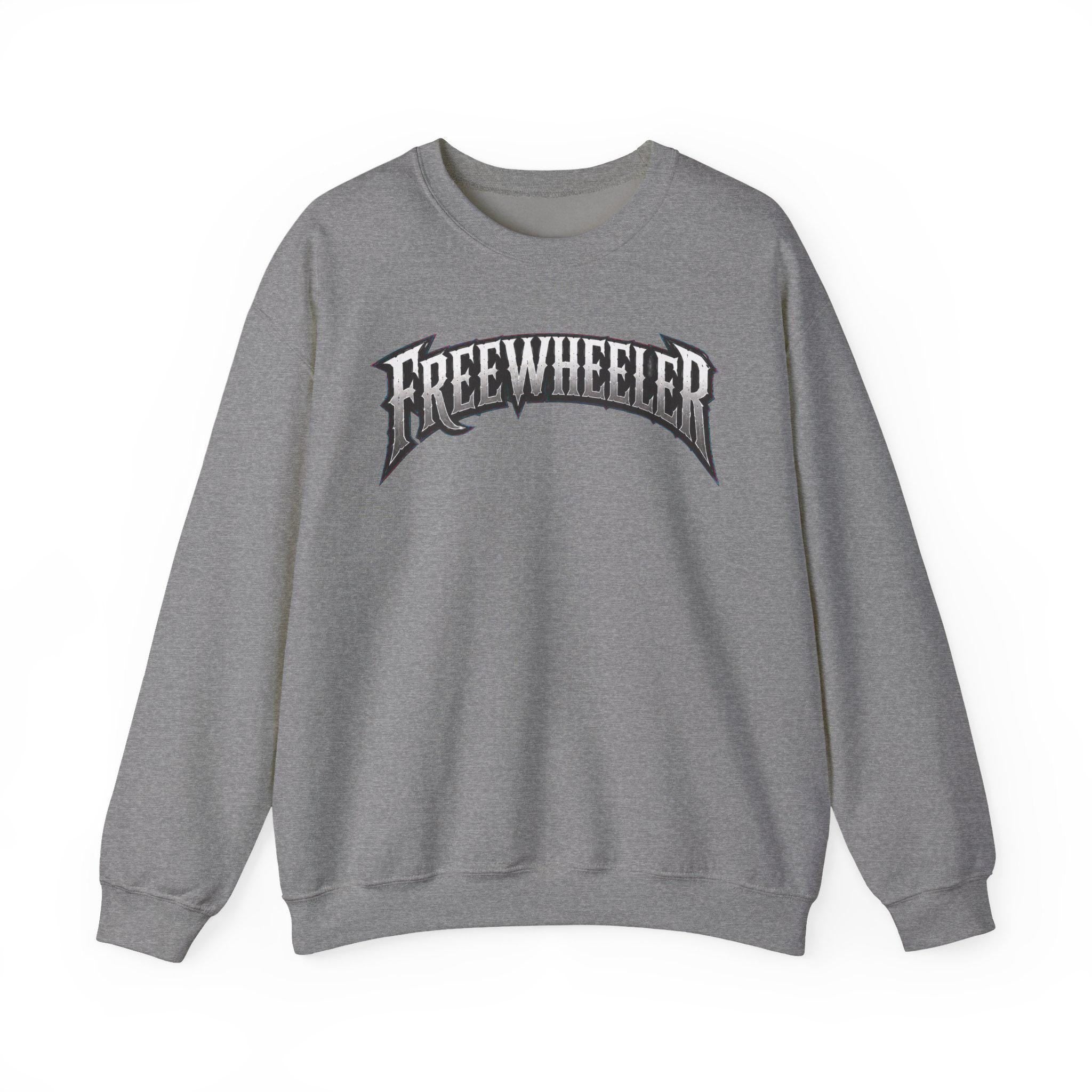 Freewheeler Crewneck Sweatshirt Vintage Biker Motorcycle Graphic