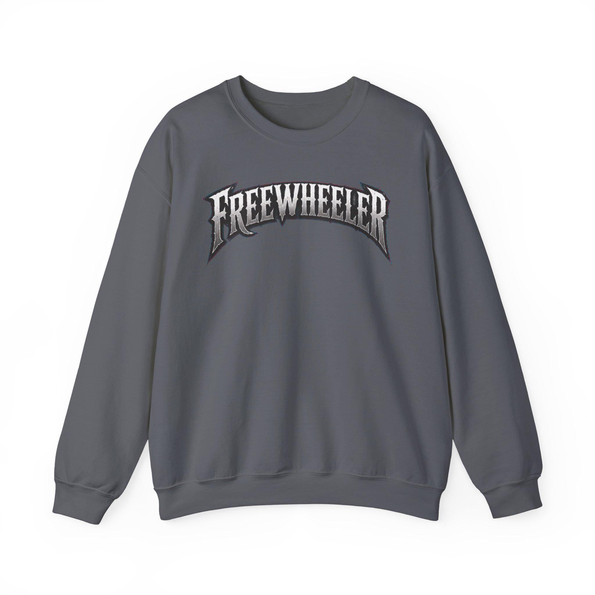 Freewheeler Crewneck Sweatshirt Vintage Biker Motorcycle Graphic