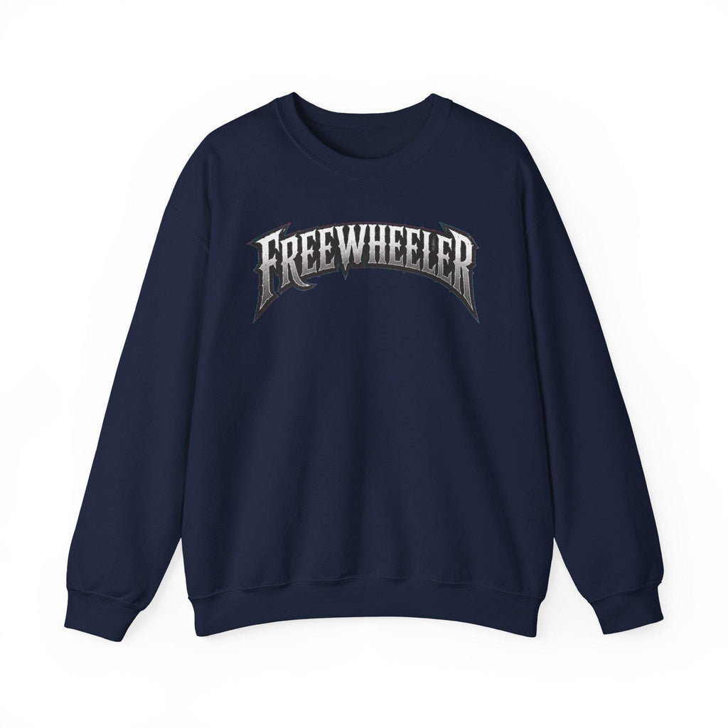 Freewheeler Crewneck Sweatshirt Vintage Biker Motorcycle Graphic