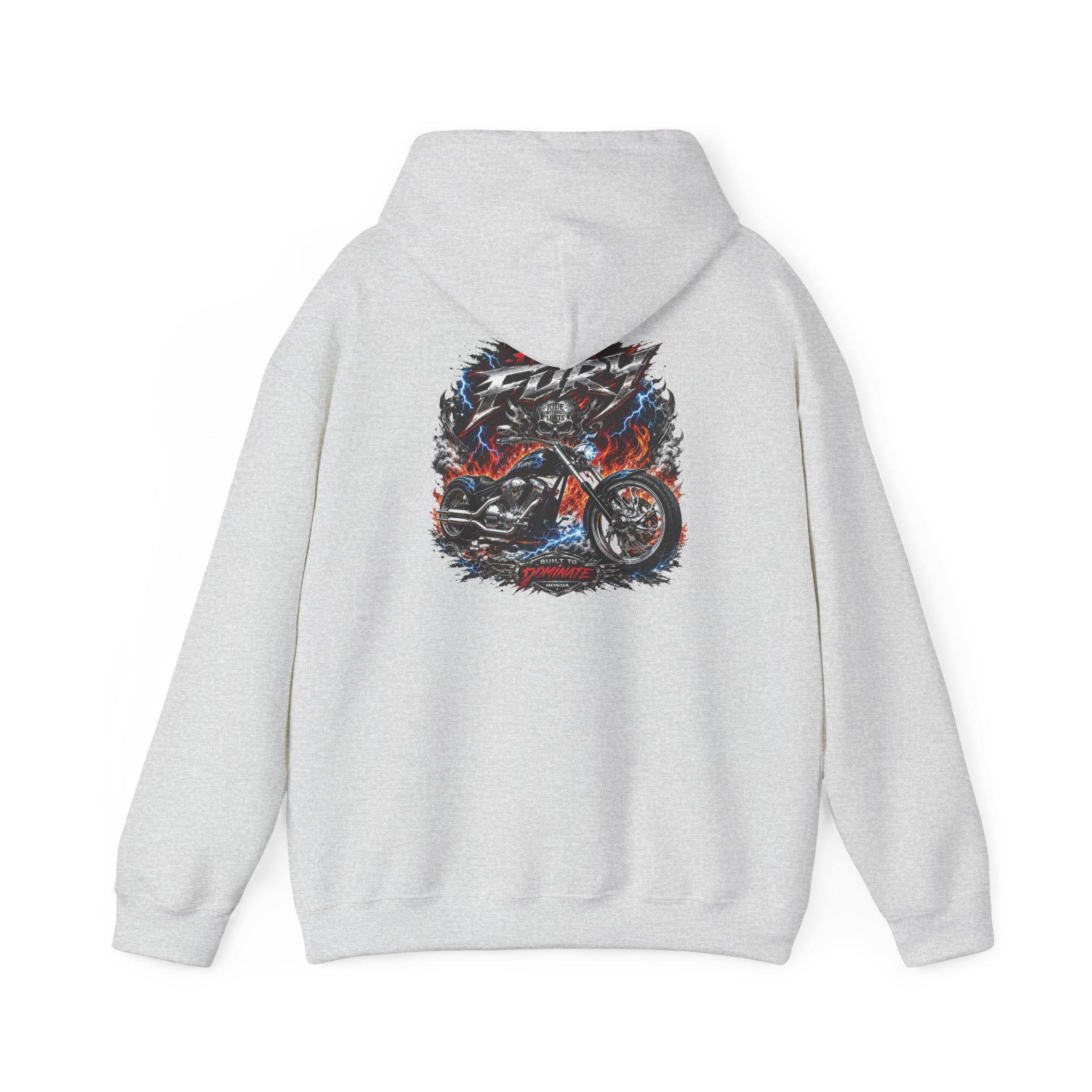 Honda Fury Hoodie Vintage Biker Sweatshirt