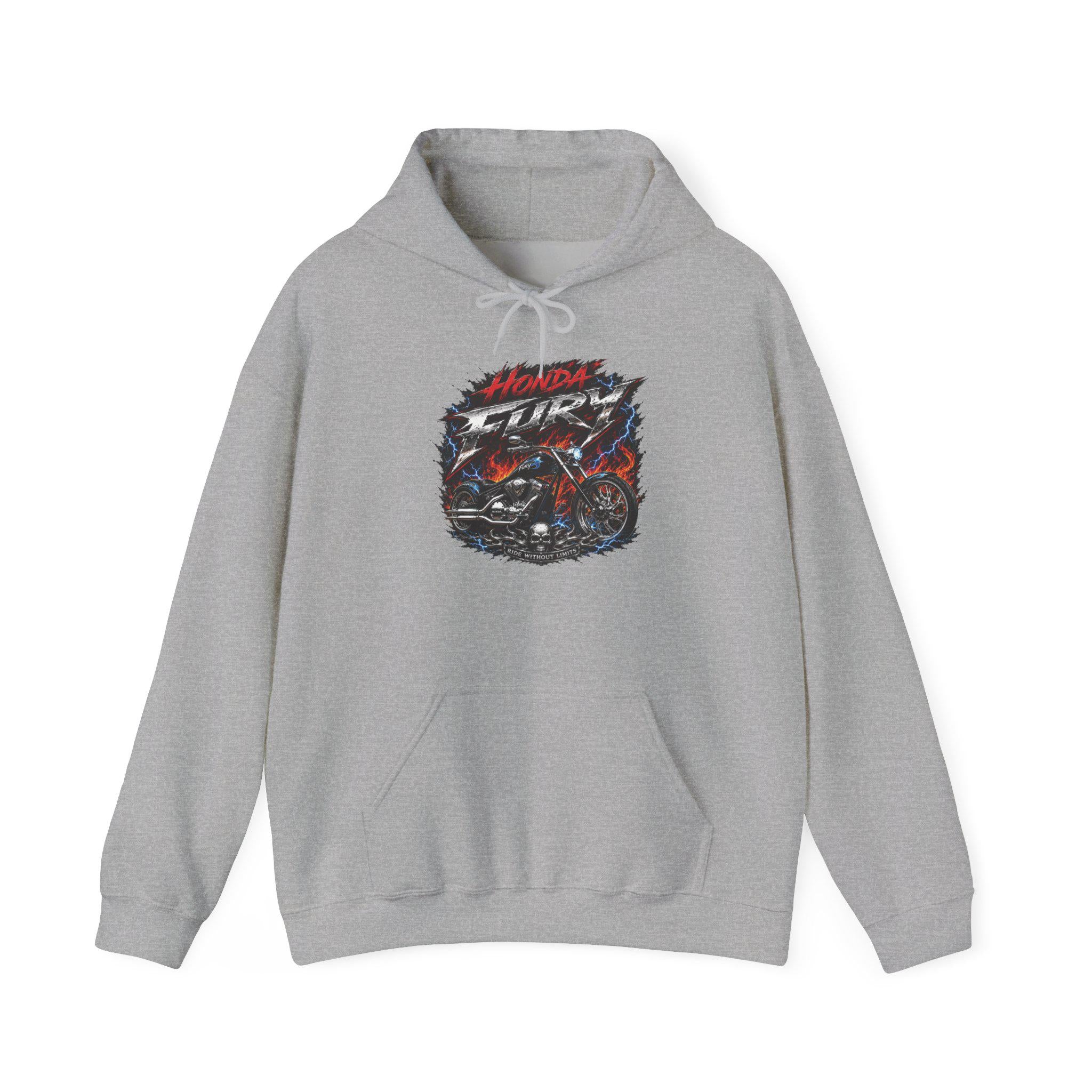 Honda Fury Hoodie Vintage Biker Sweatshirt