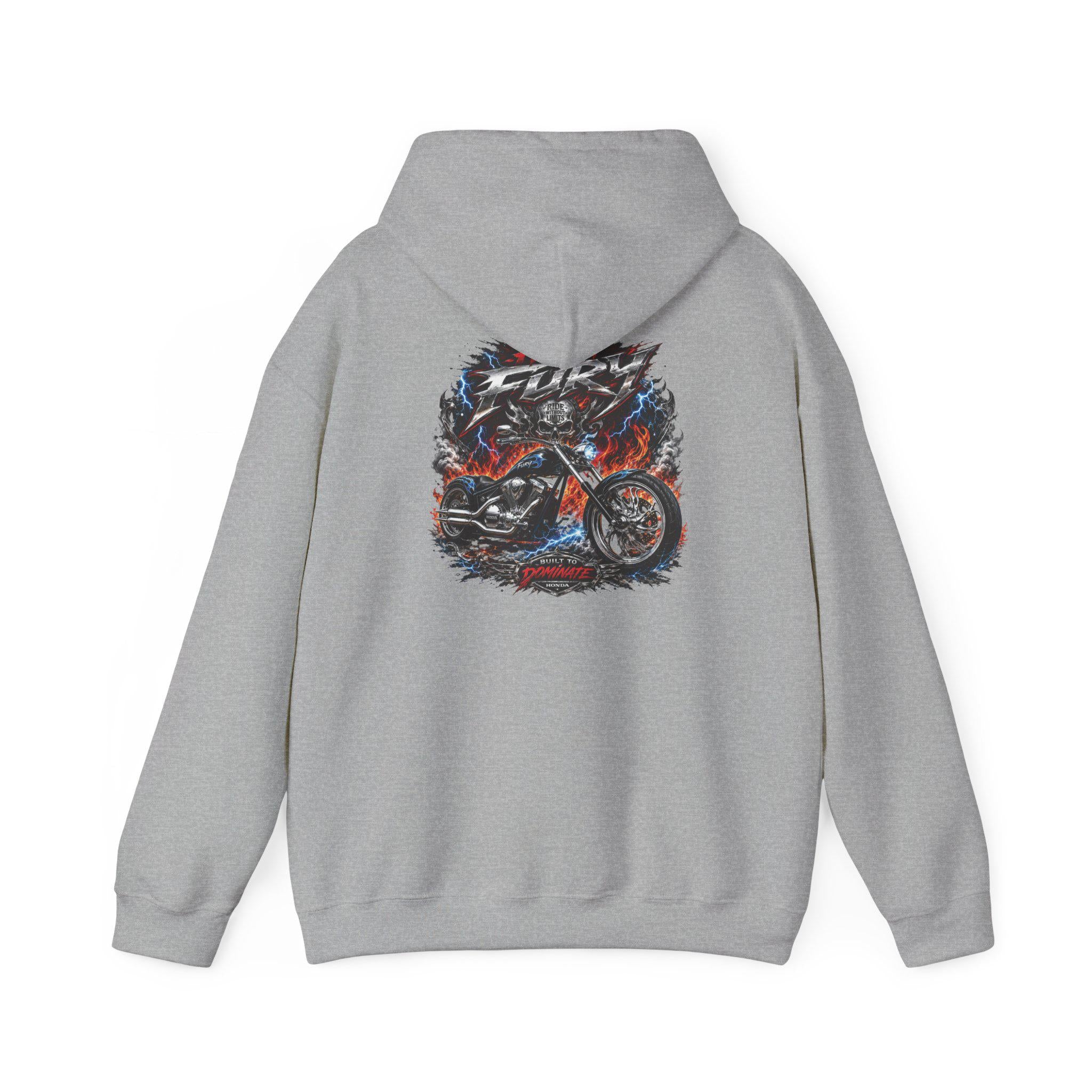 Honda Fury Hoodie Vintage Biker Sweatshirt