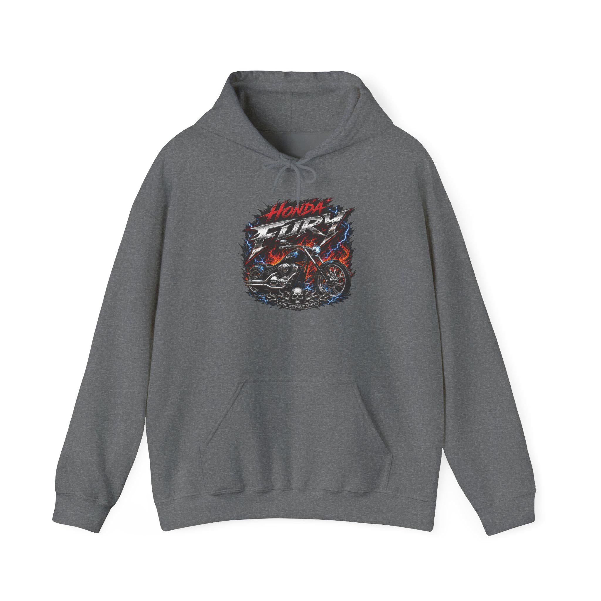 Honda Fury Hoodie Vintage Biker Sweatshirt