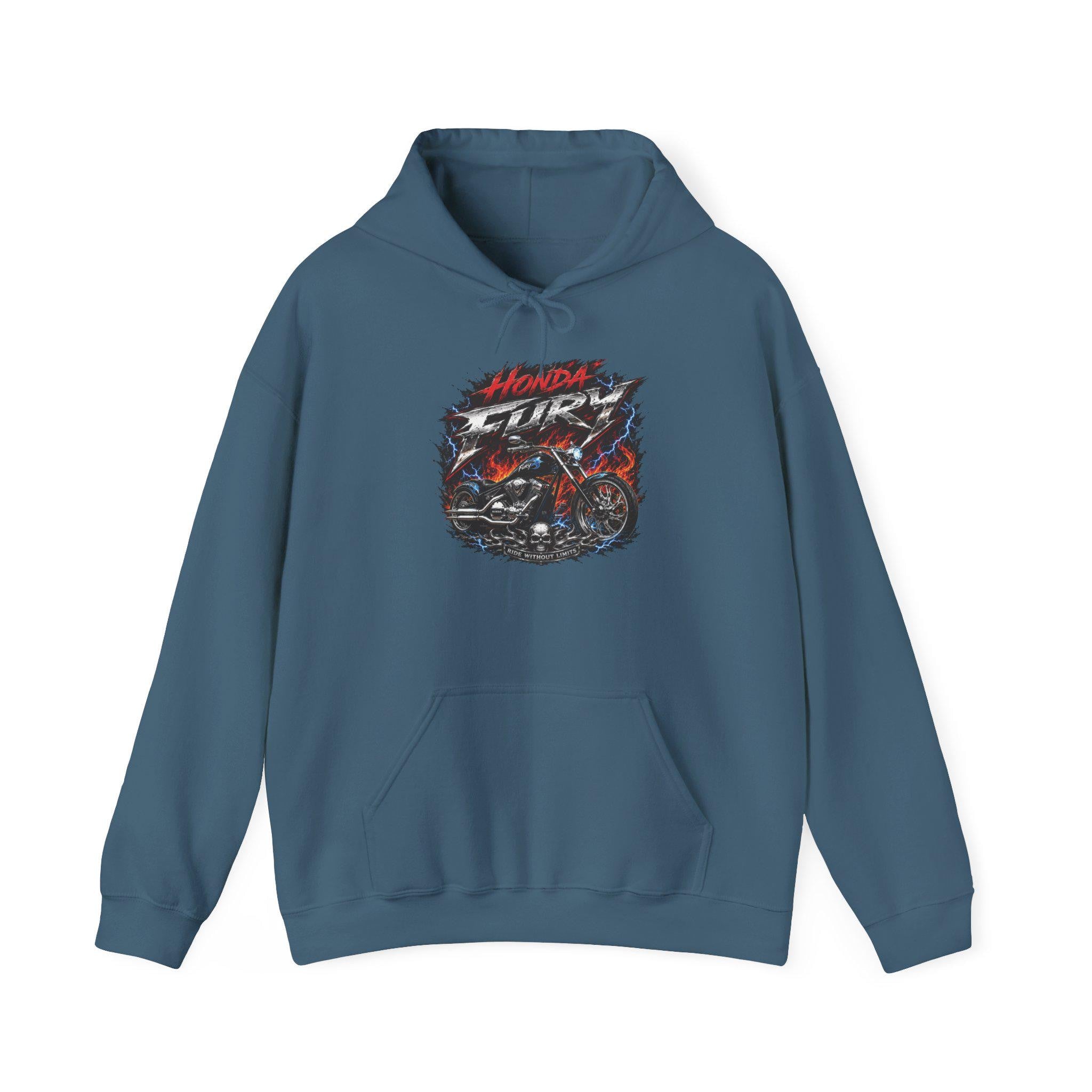 Honda Fury Hoodie Vintage Biker Sweatshirt