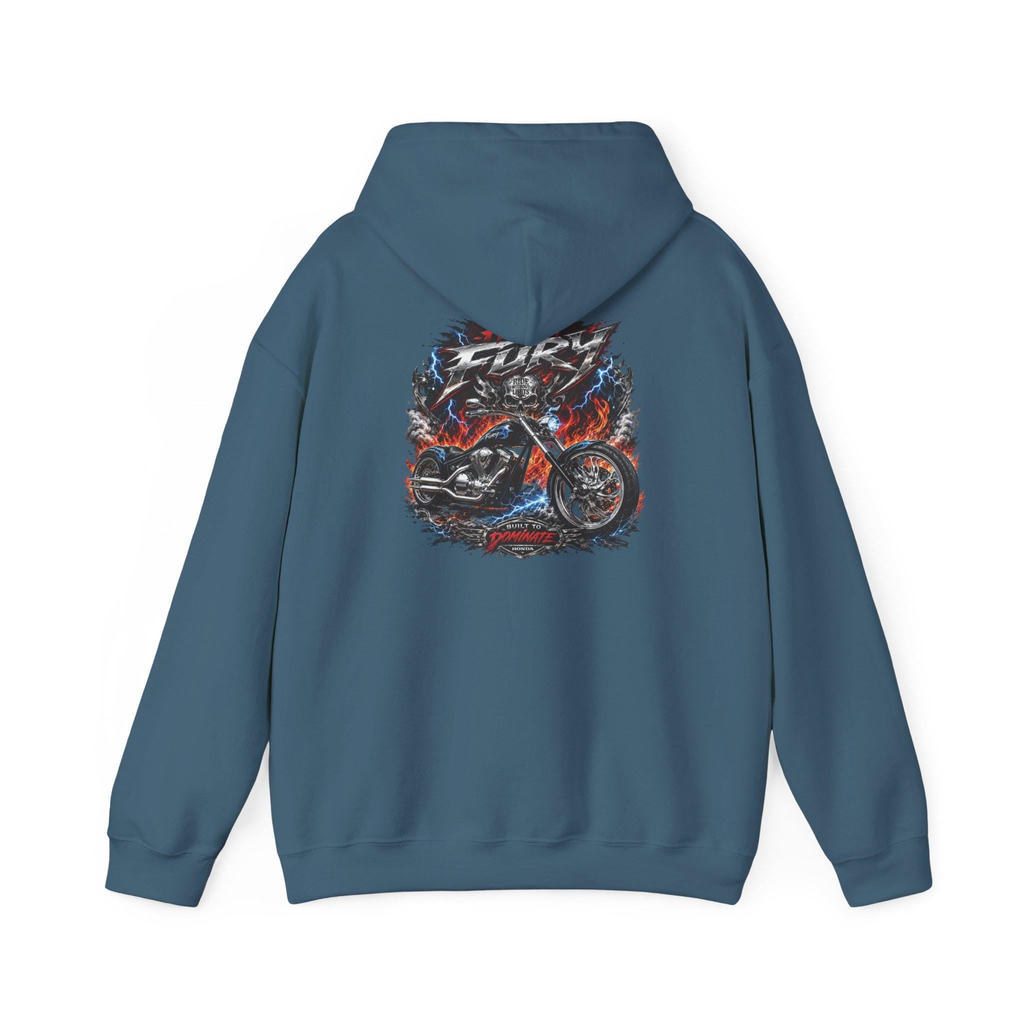 Honda Fury Hoodie Vintage Biker Sweatshirt