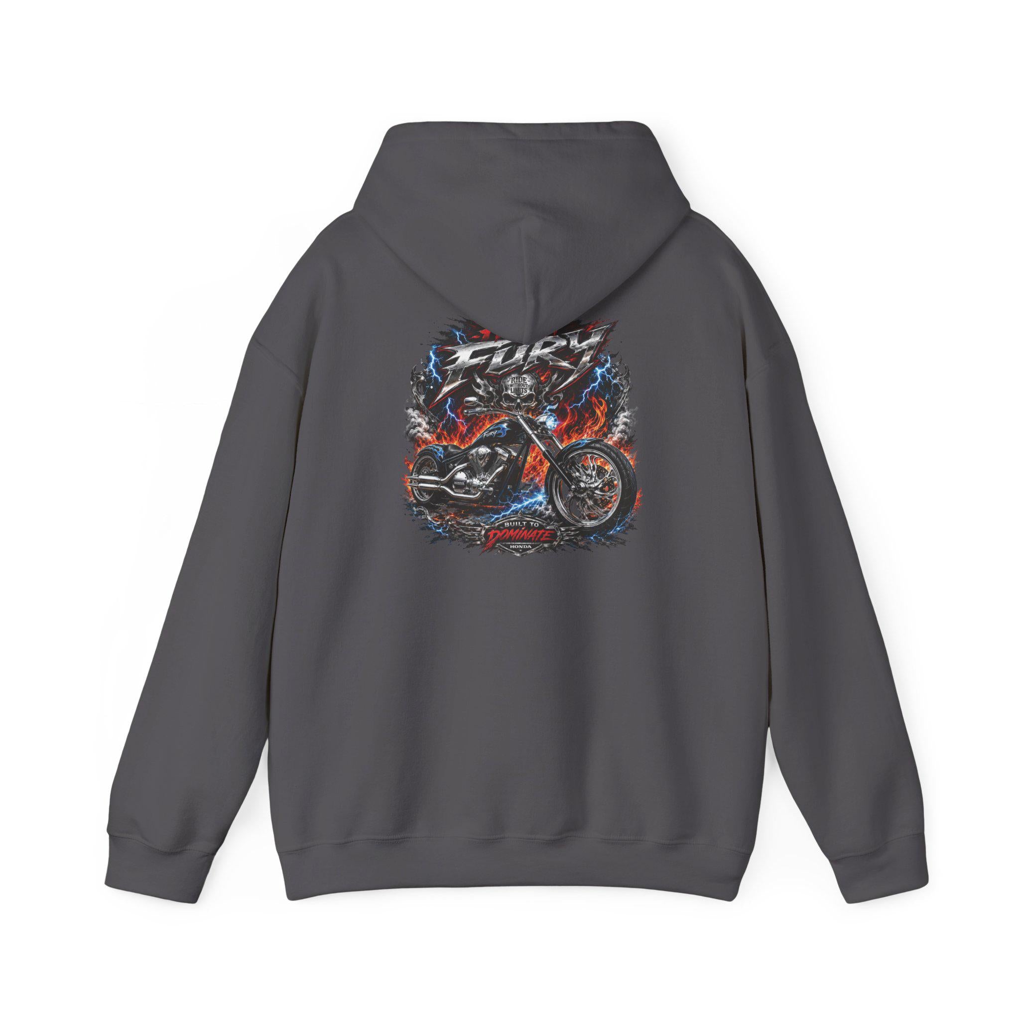 Honda Fury Hoodie Vintage Biker Sweatshirt