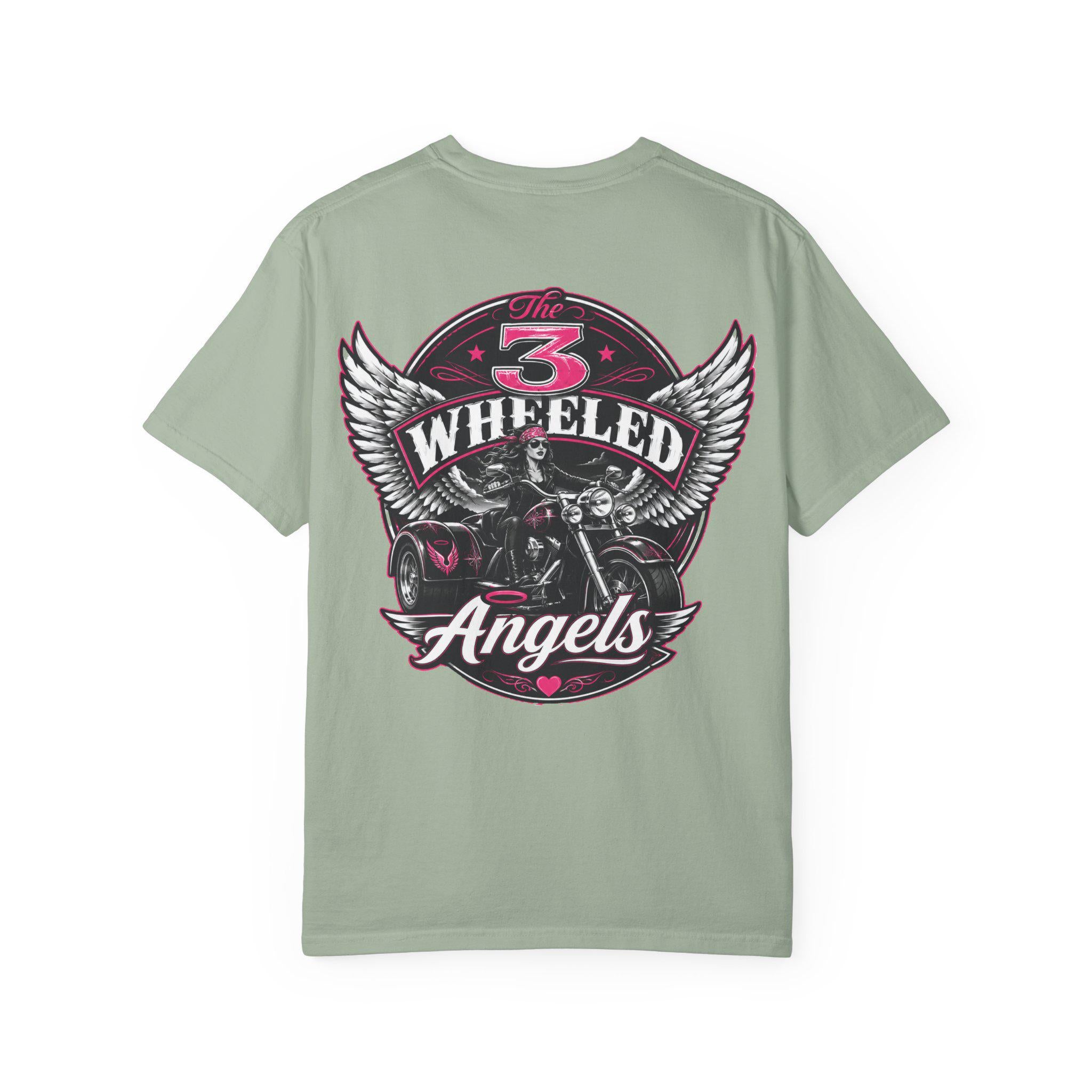 3-Wheeled Angels Trike Club Graphic Tee