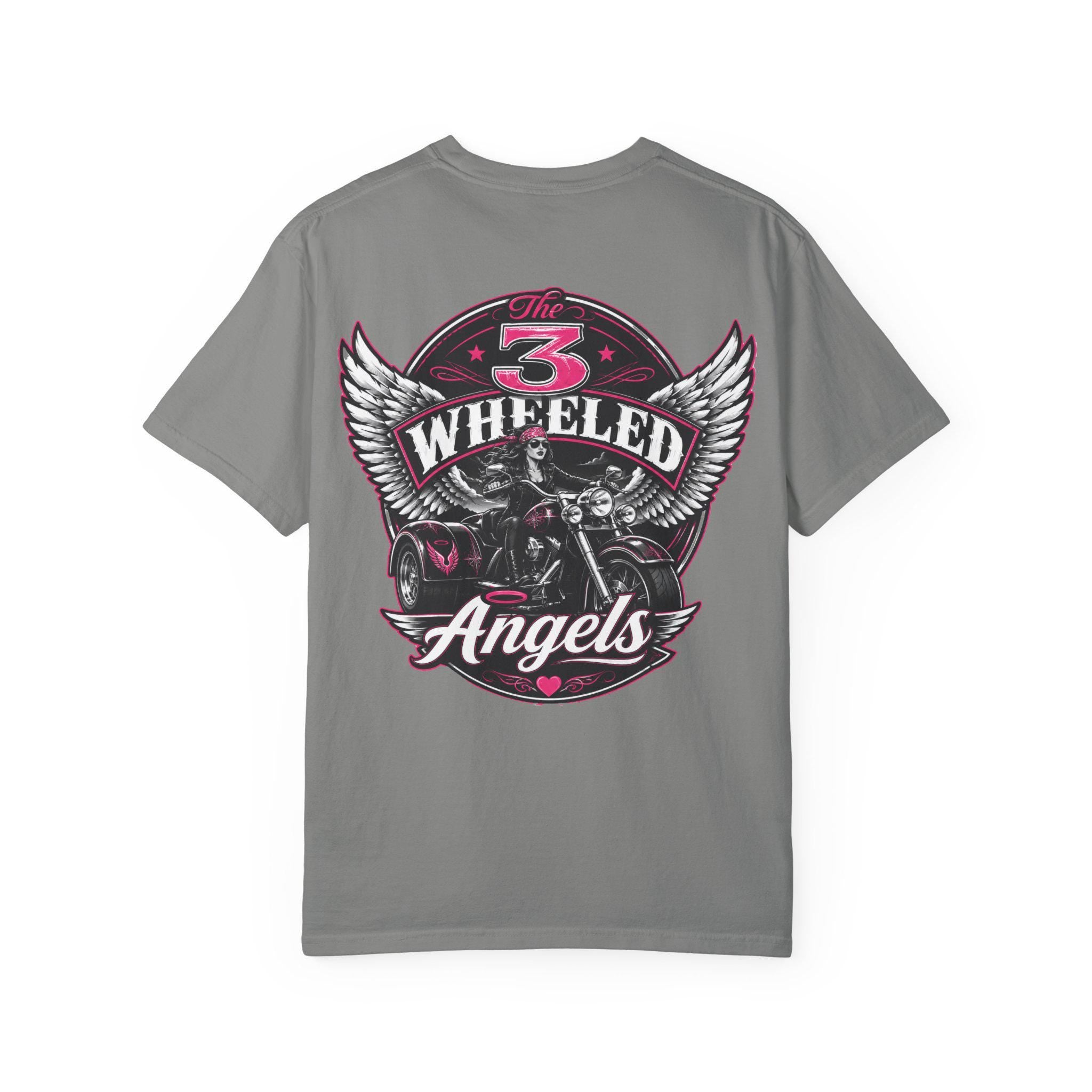 3-Wheeled Angels Trike Club Graphic Tee