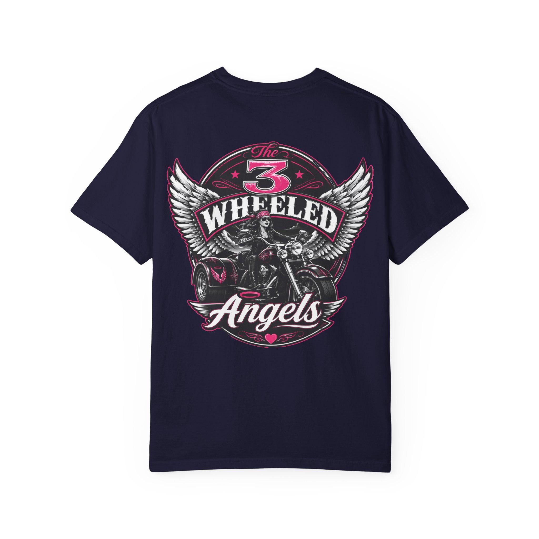 3-Wheeled Angels Trike Club Graphic Tee