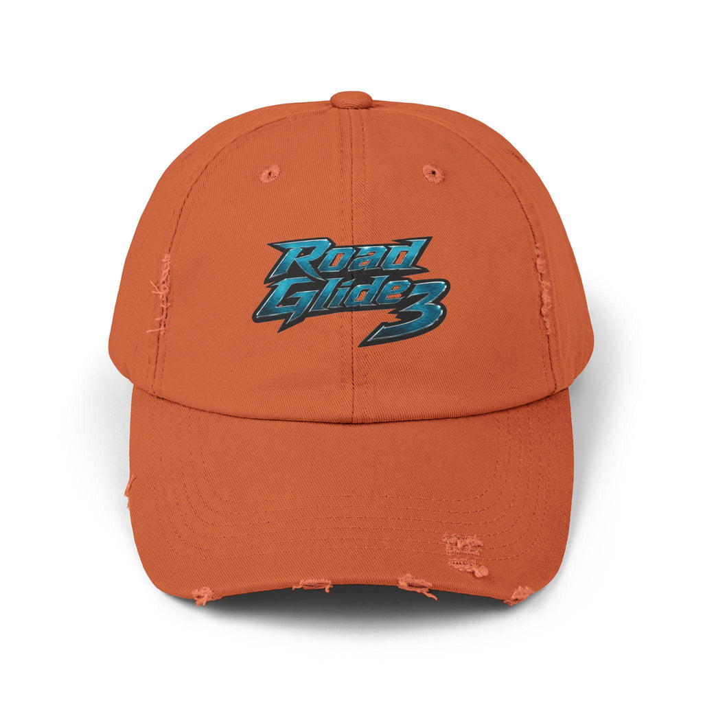 Road Glide 3 Distressed Baseball Cap