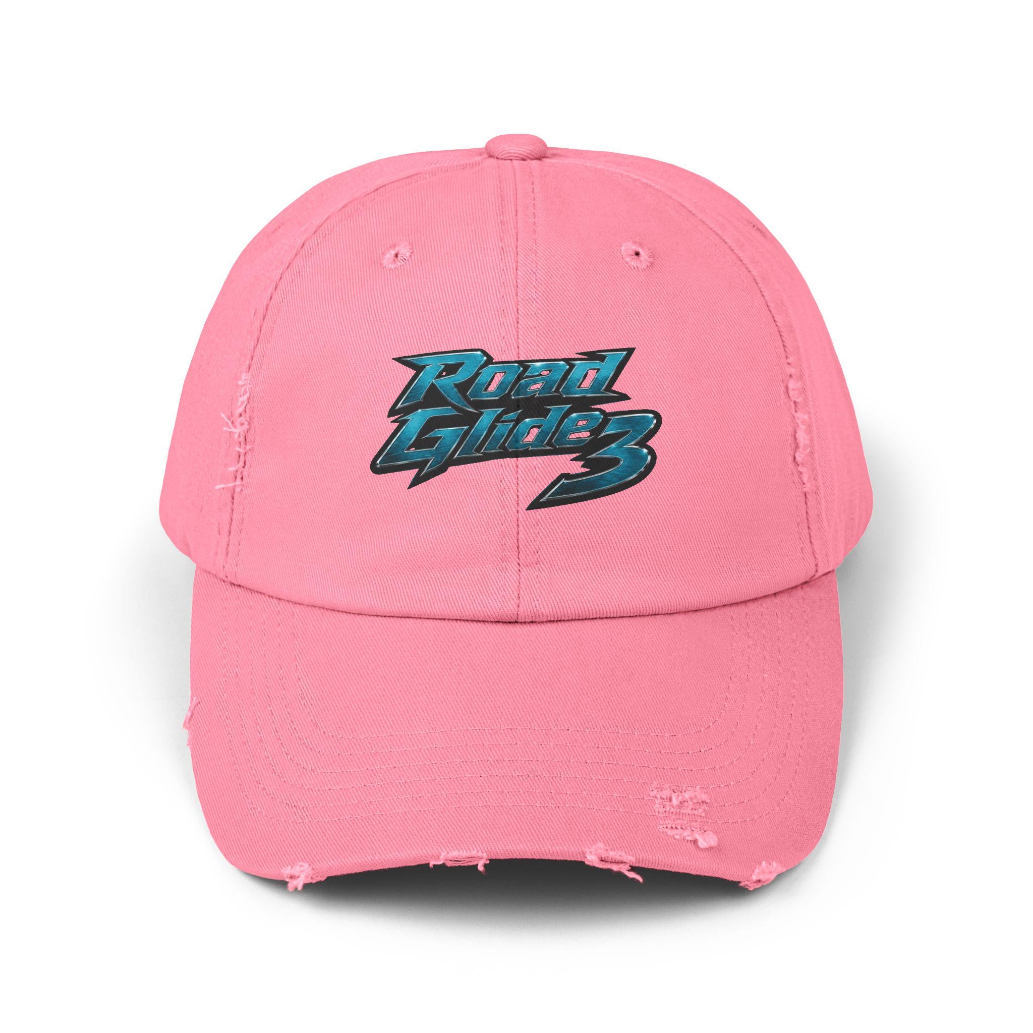 Road Glide 3 Distressed Baseball Cap