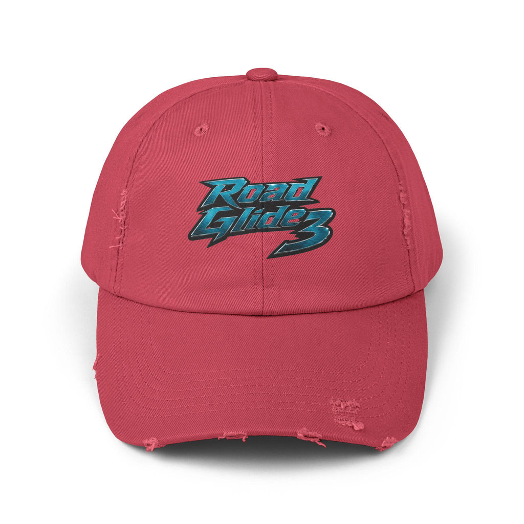 Road Glide 3 Distressed Baseball Cap