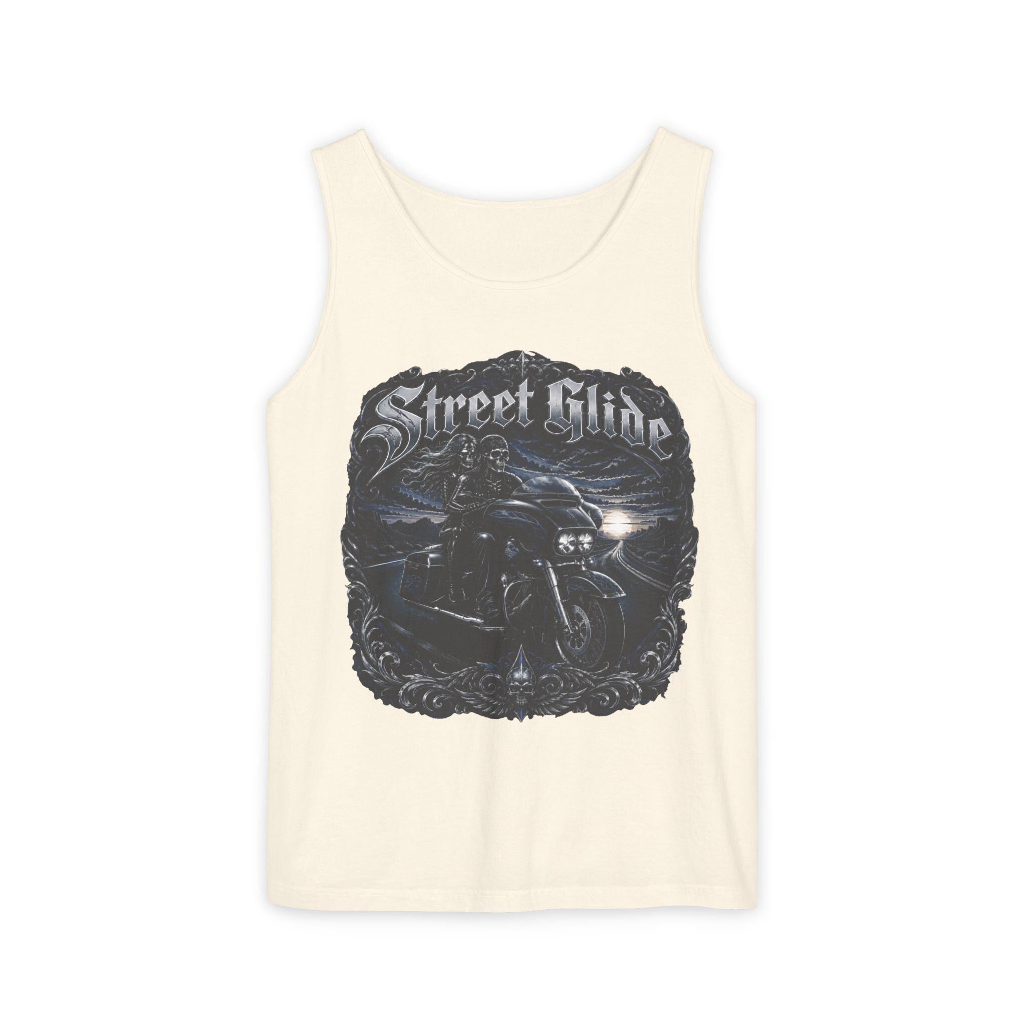 Street Glide Motorcycle Tank Top Biker Ride Graphic