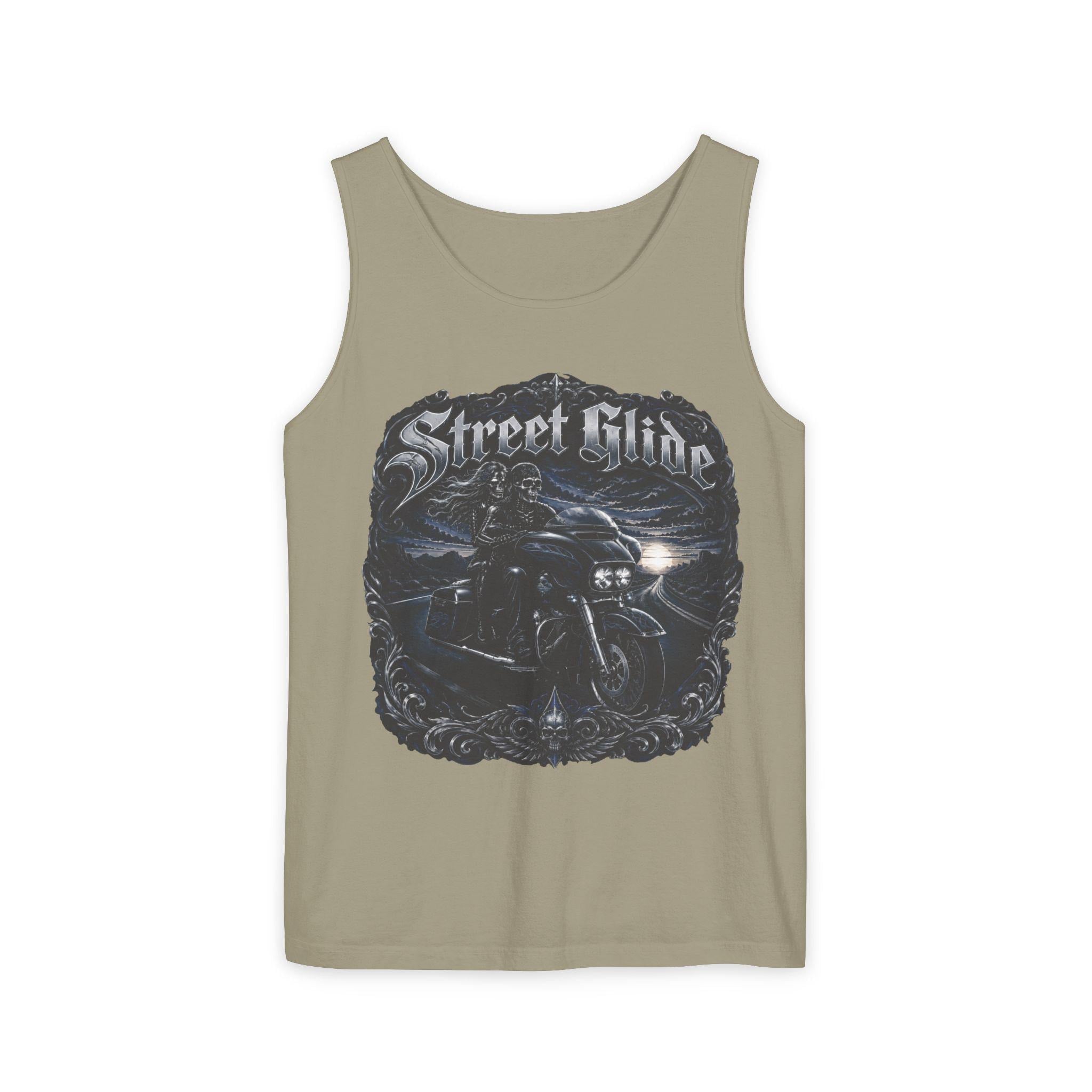 Street Glide Motorcycle Tank Top Biker Ride Graphic