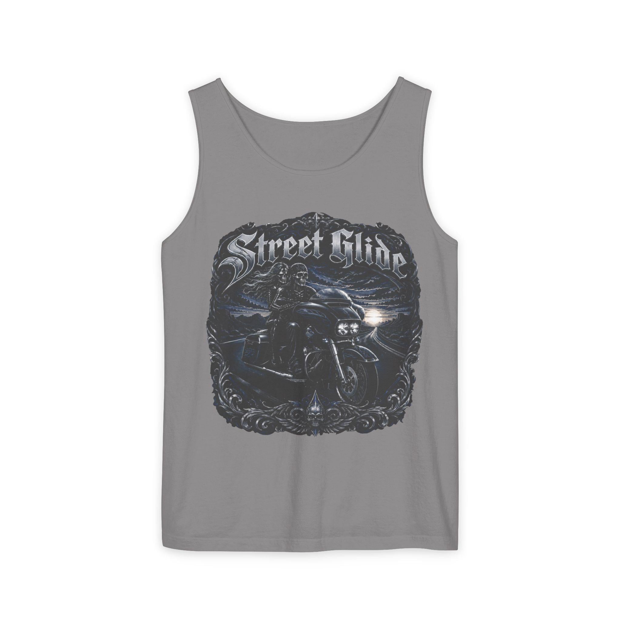 Street Glide Motorcycle Tank Top Biker Ride Graphic