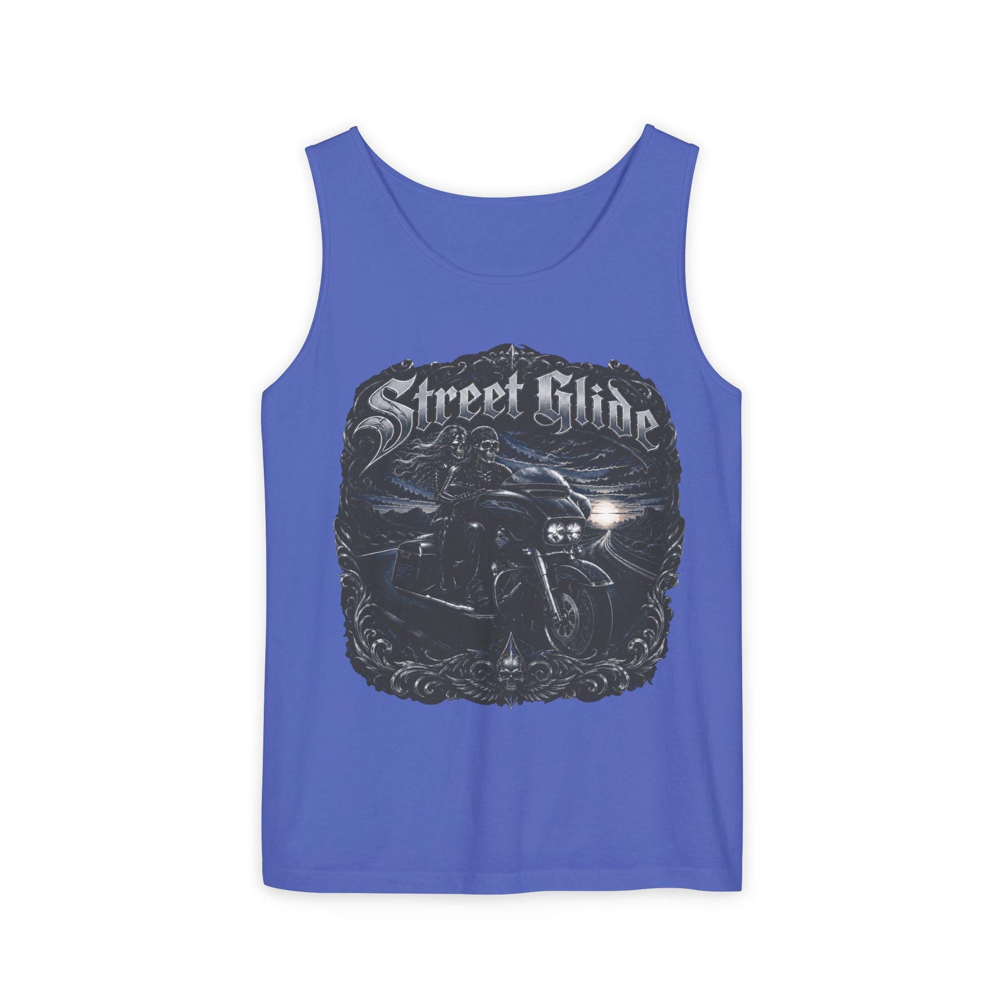 Street Glide Motorcycle Tank Top Biker Ride Graphic