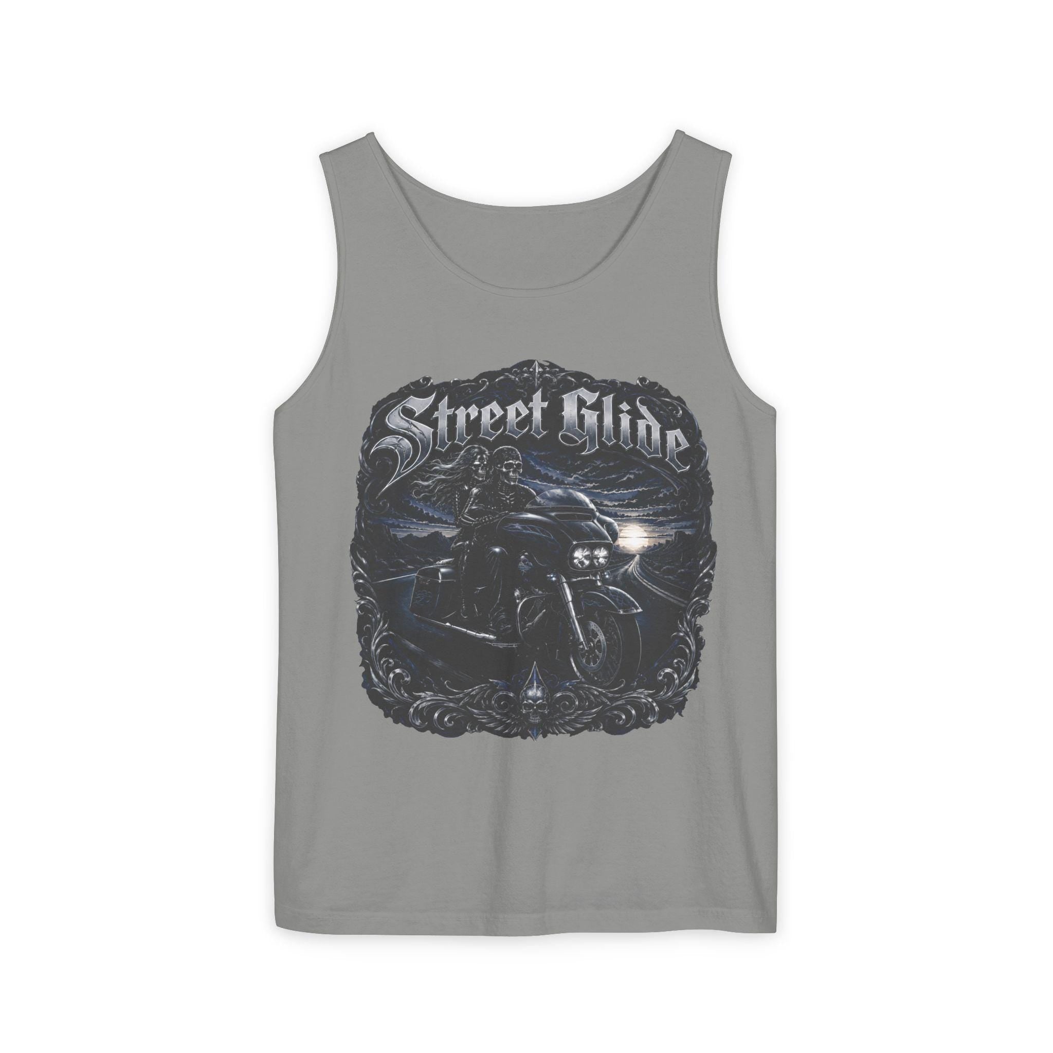 Street Glide Motorcycle Tank Top Biker Ride Graphic