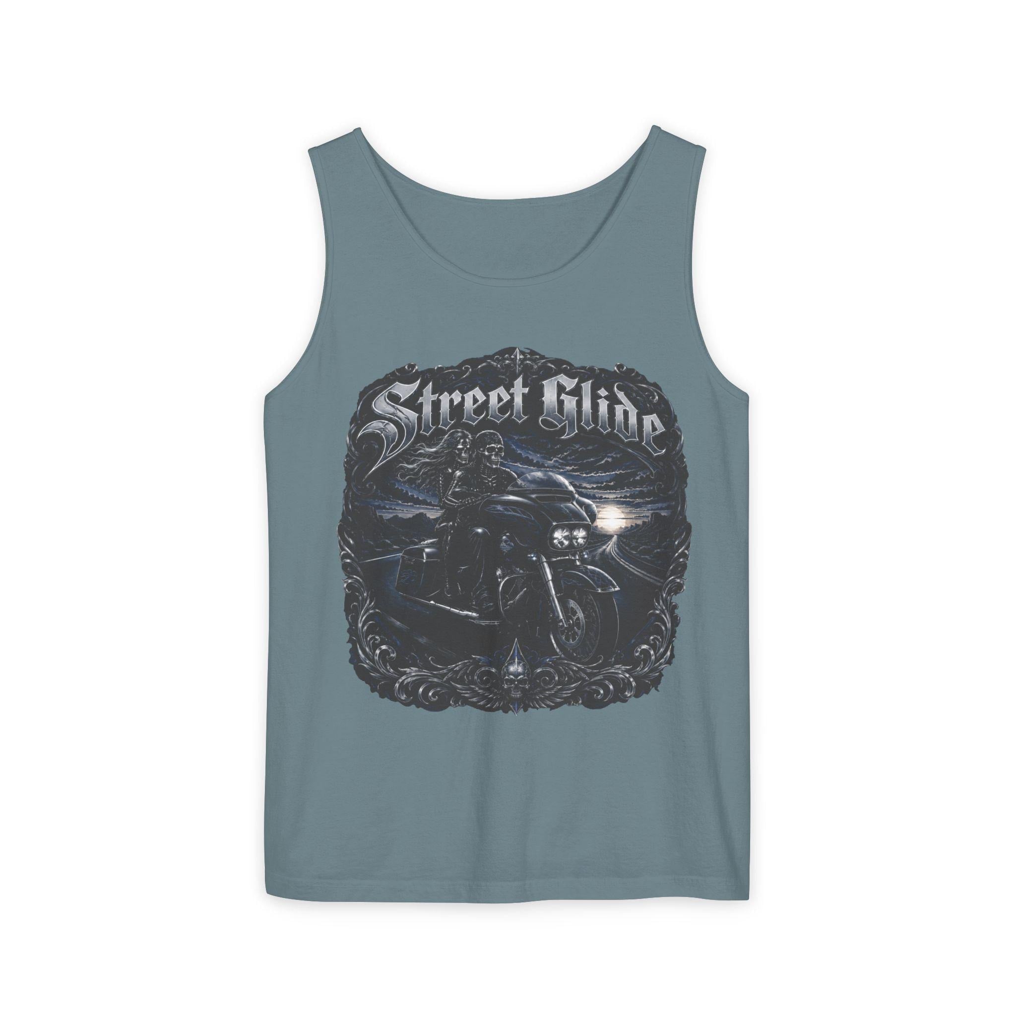Street Glide Motorcycle Tank Top Biker Ride Graphic