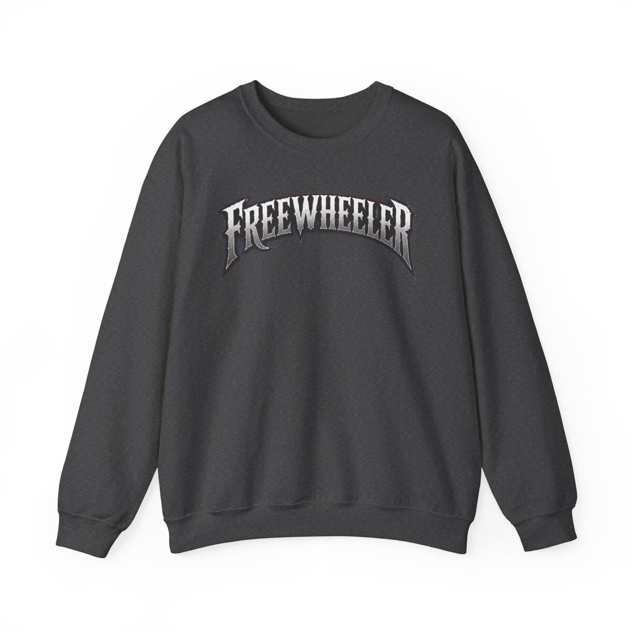 Freewheeler Crewneck Sweatshirt Vintage Biker Motorcycle Graphic