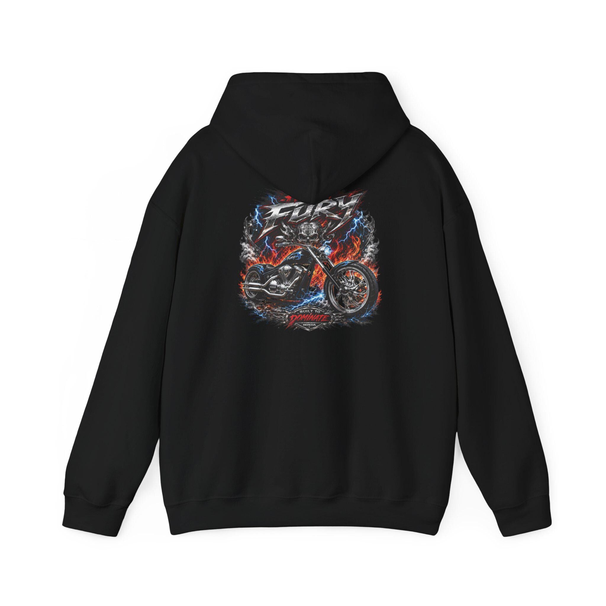 Honda Fury Hoodie Vintage Biker Sweatshirt