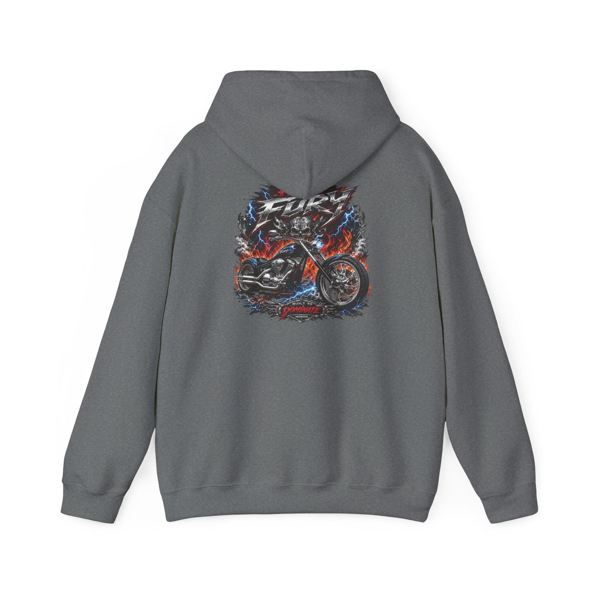 Honda Fury Hoodie Vintage Biker Sweatshirt