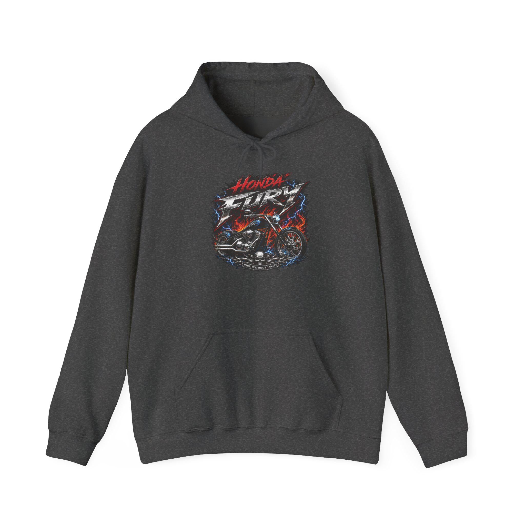 Honda Fury Hoodie Vintage Biker Sweatshirt