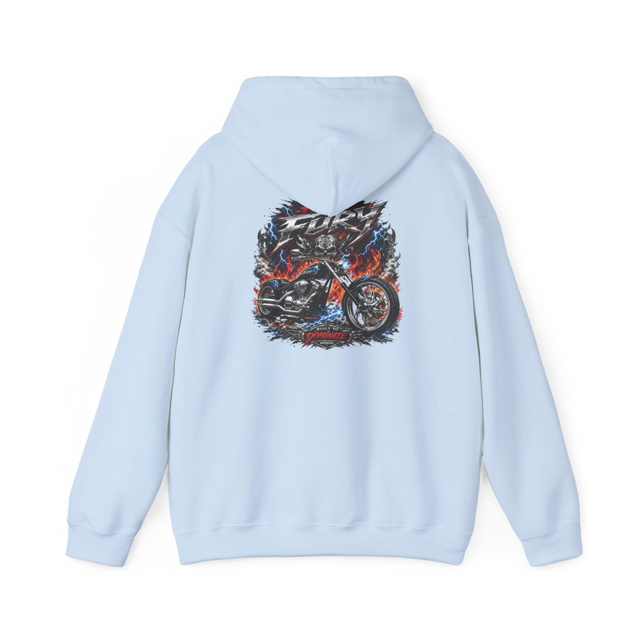 Honda Fury Hoodie Vintage Biker Sweatshirt