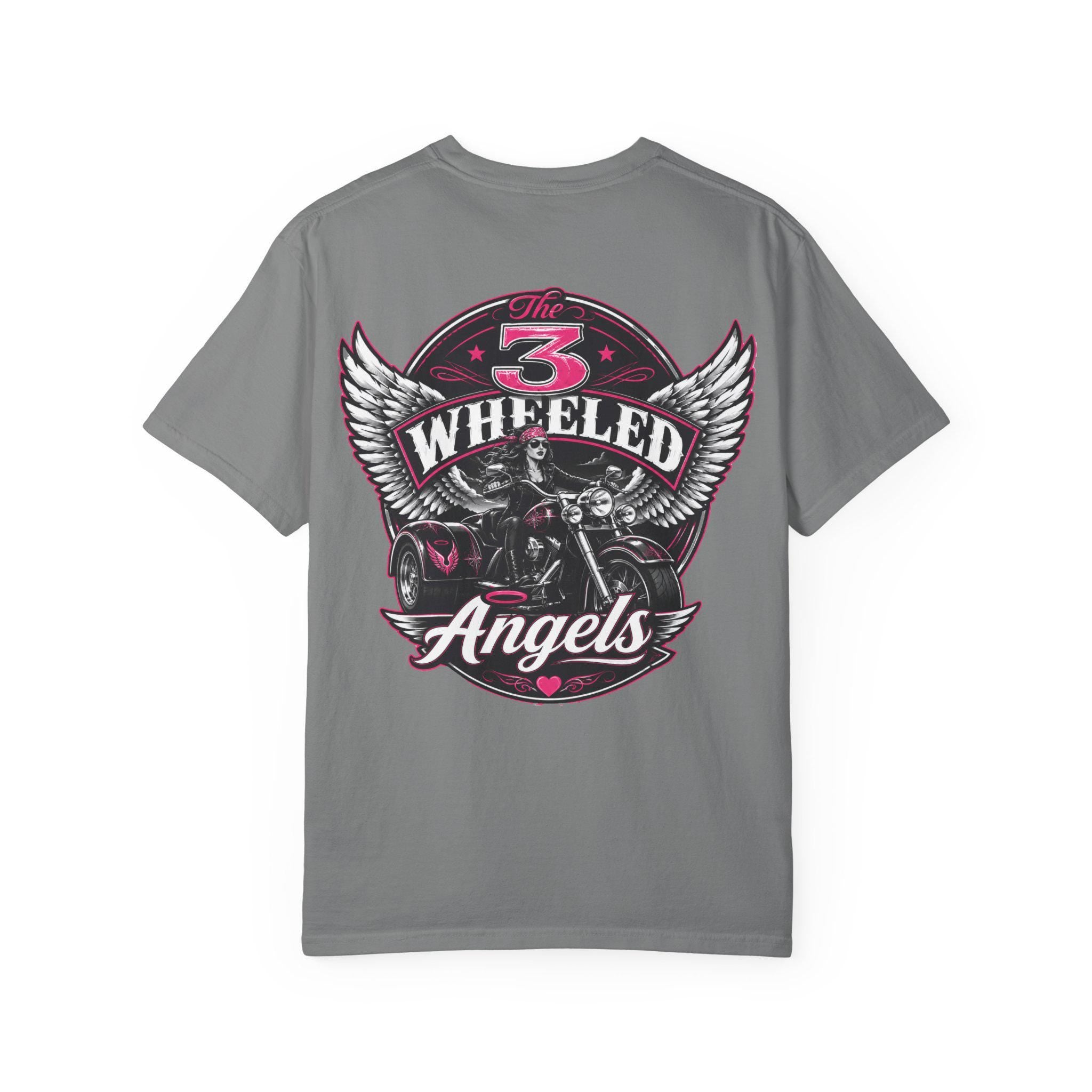 3-Wheeled Angels Trike Club Graphic Tee