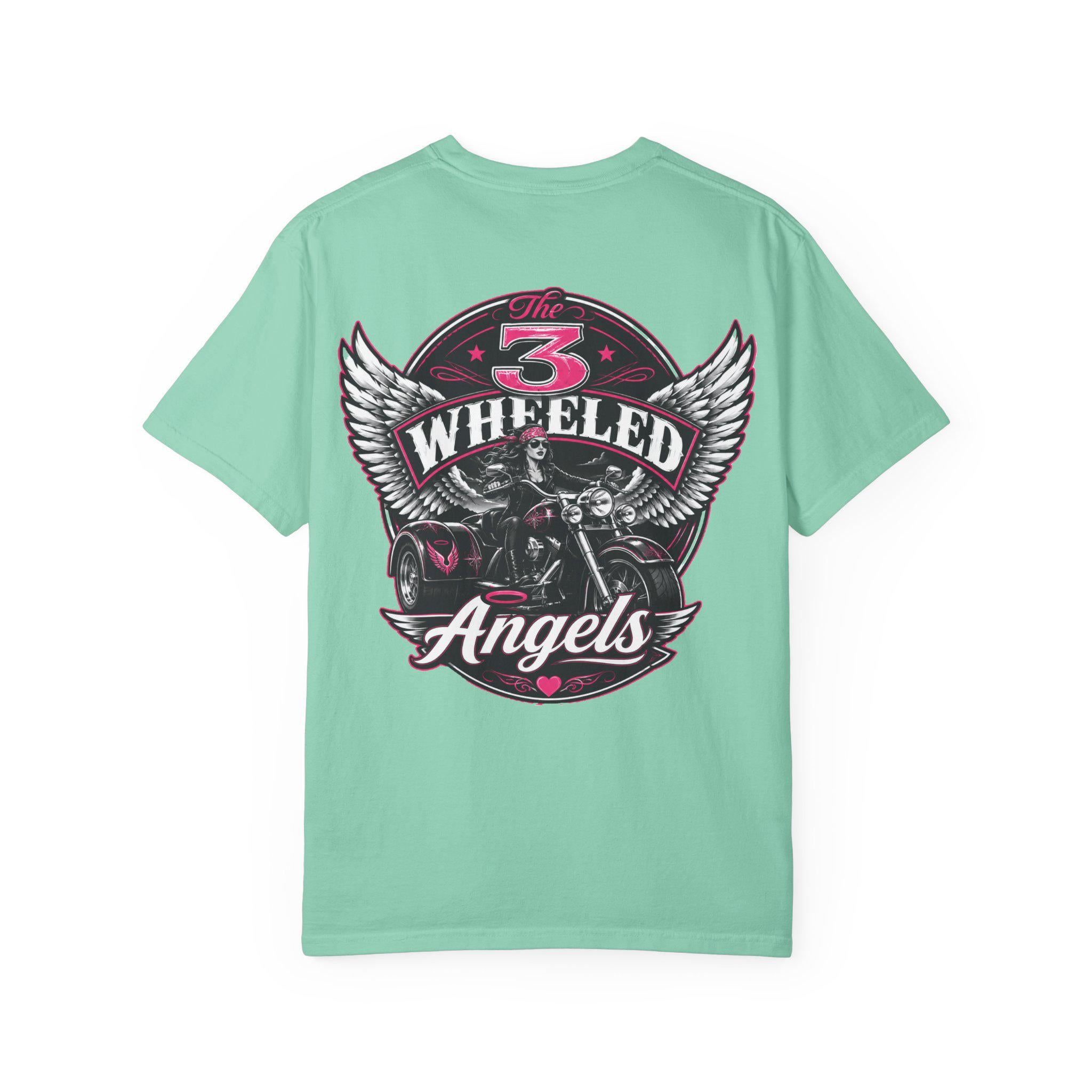 3-Wheeled Angels Trike Club Graphic Tee