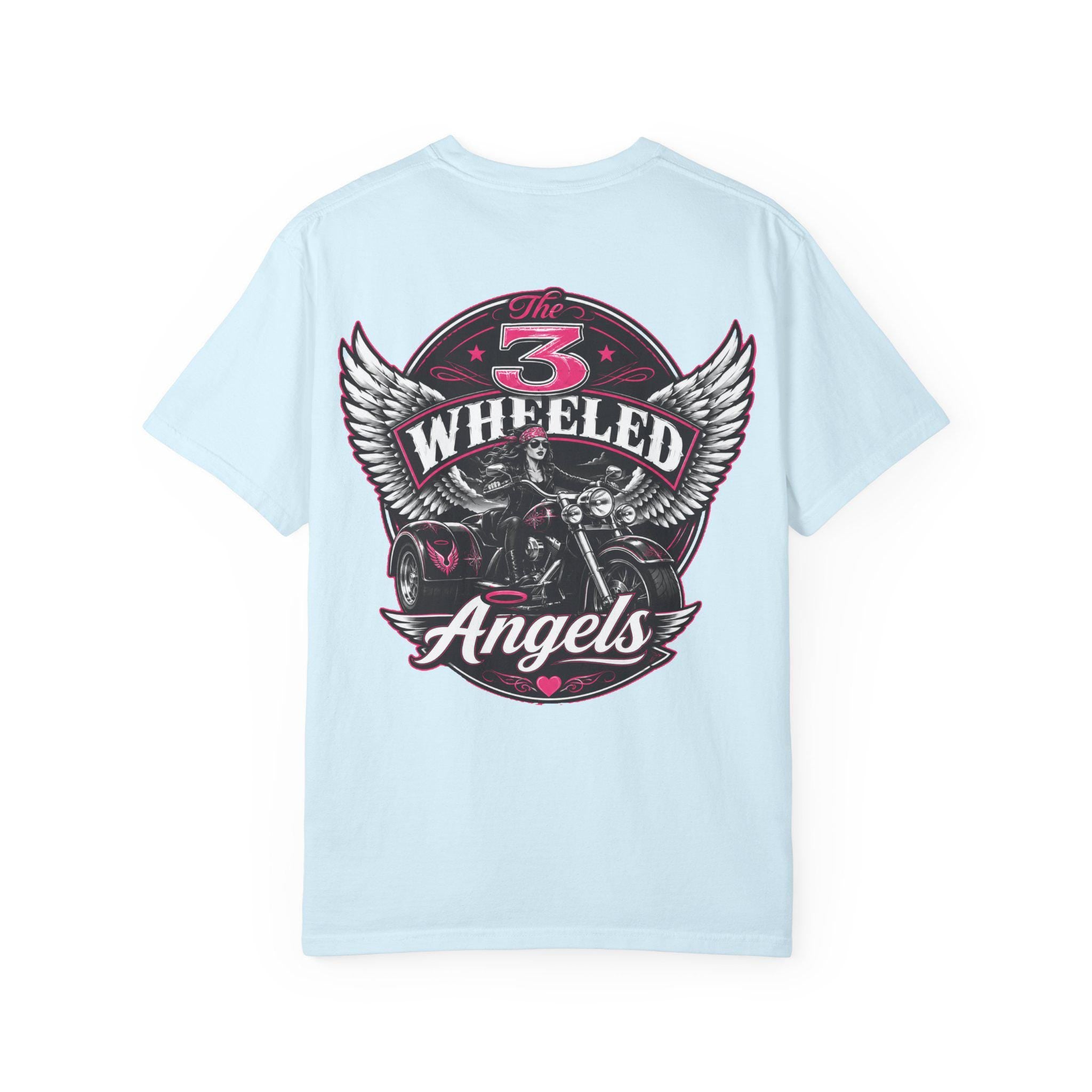 3-Wheeled Angels Trike Club Graphic Tee