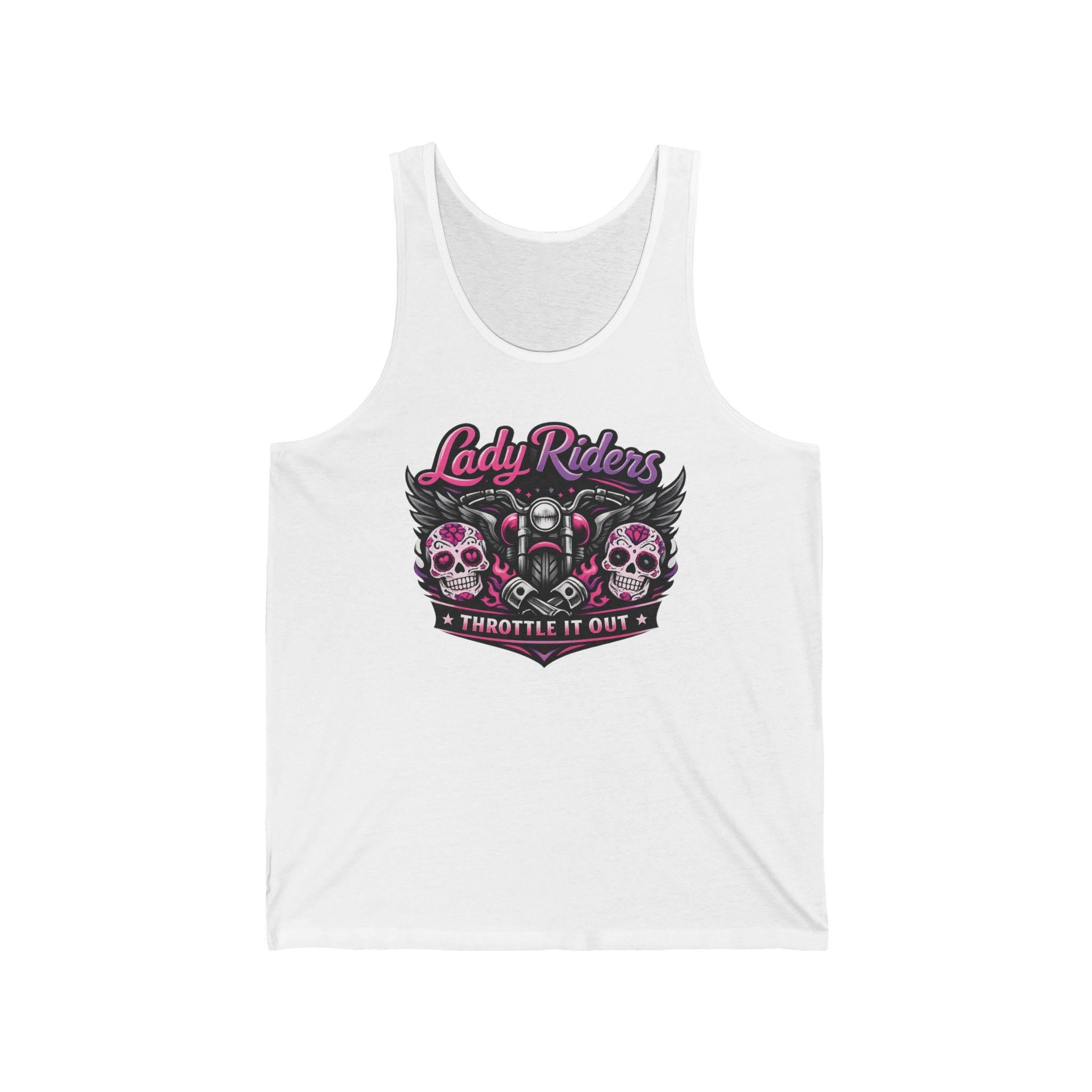 Lady Riders Throttle It Out Tank Top