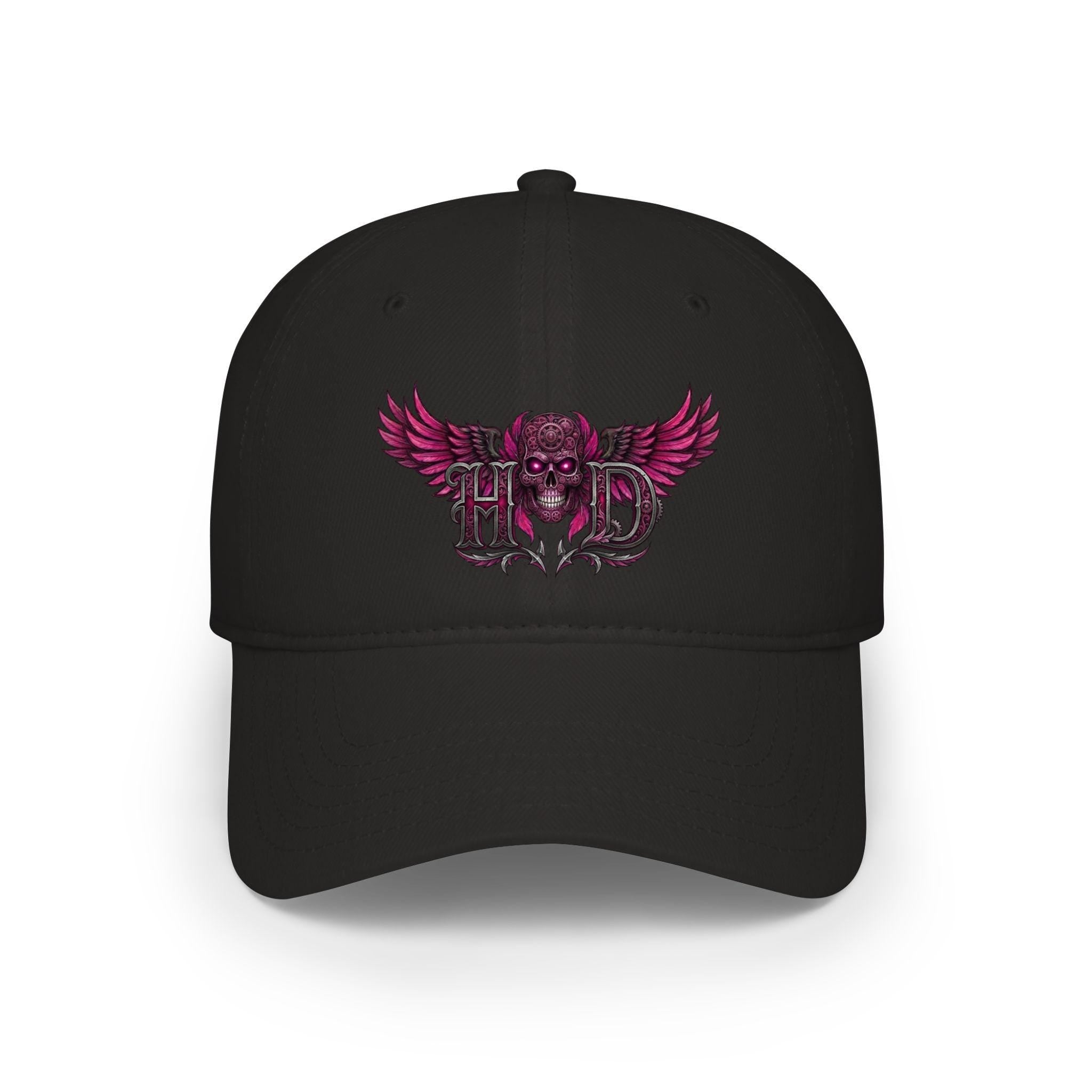 Winged Skull HD Logo Cap